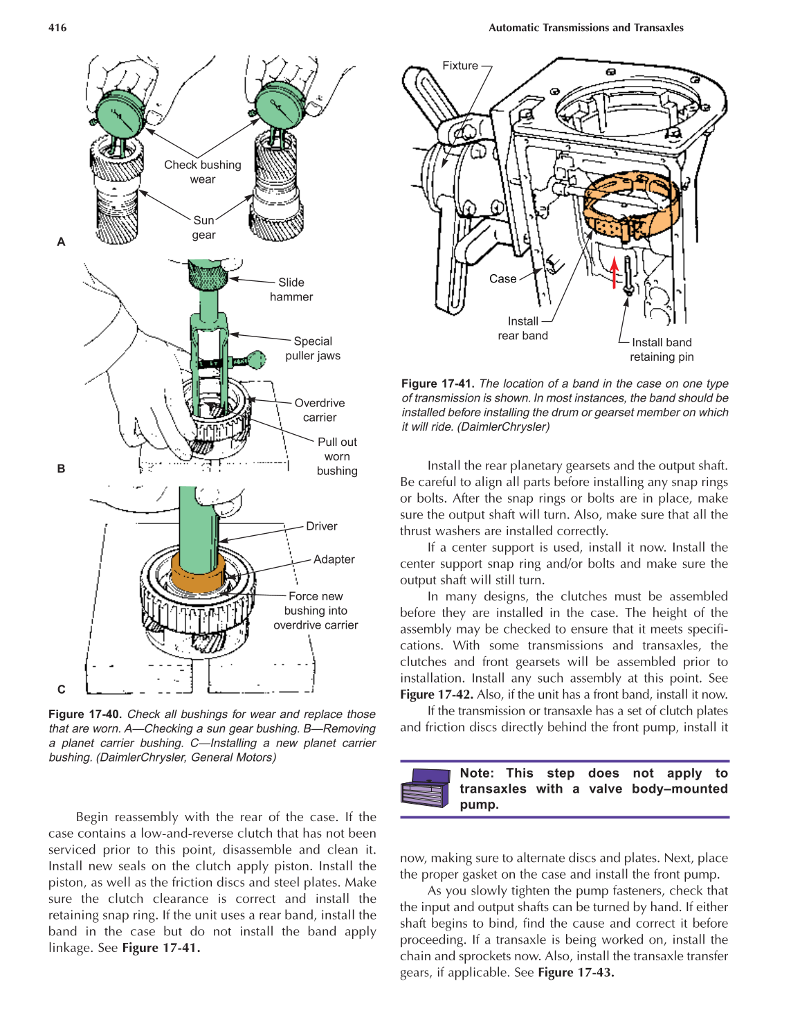 Automatic Transmissions and Transaxles, A2, 3rd Edition page 416