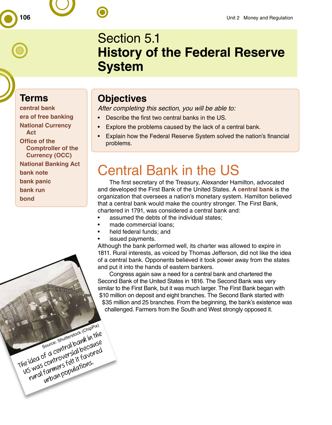 Banking & Financial Systems, 1st Edition page 106