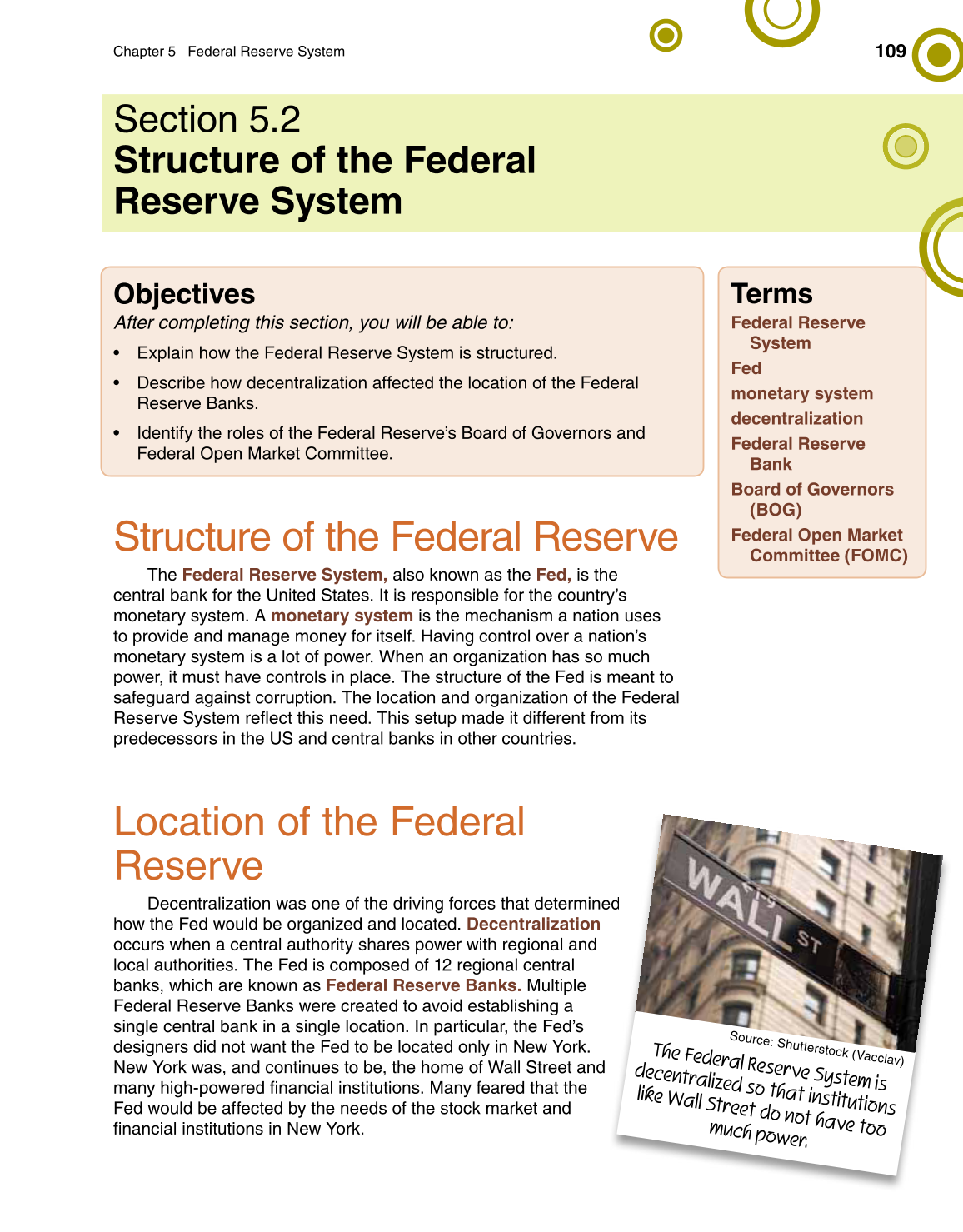 Banking & Financial Systems, 1st Edition page 109