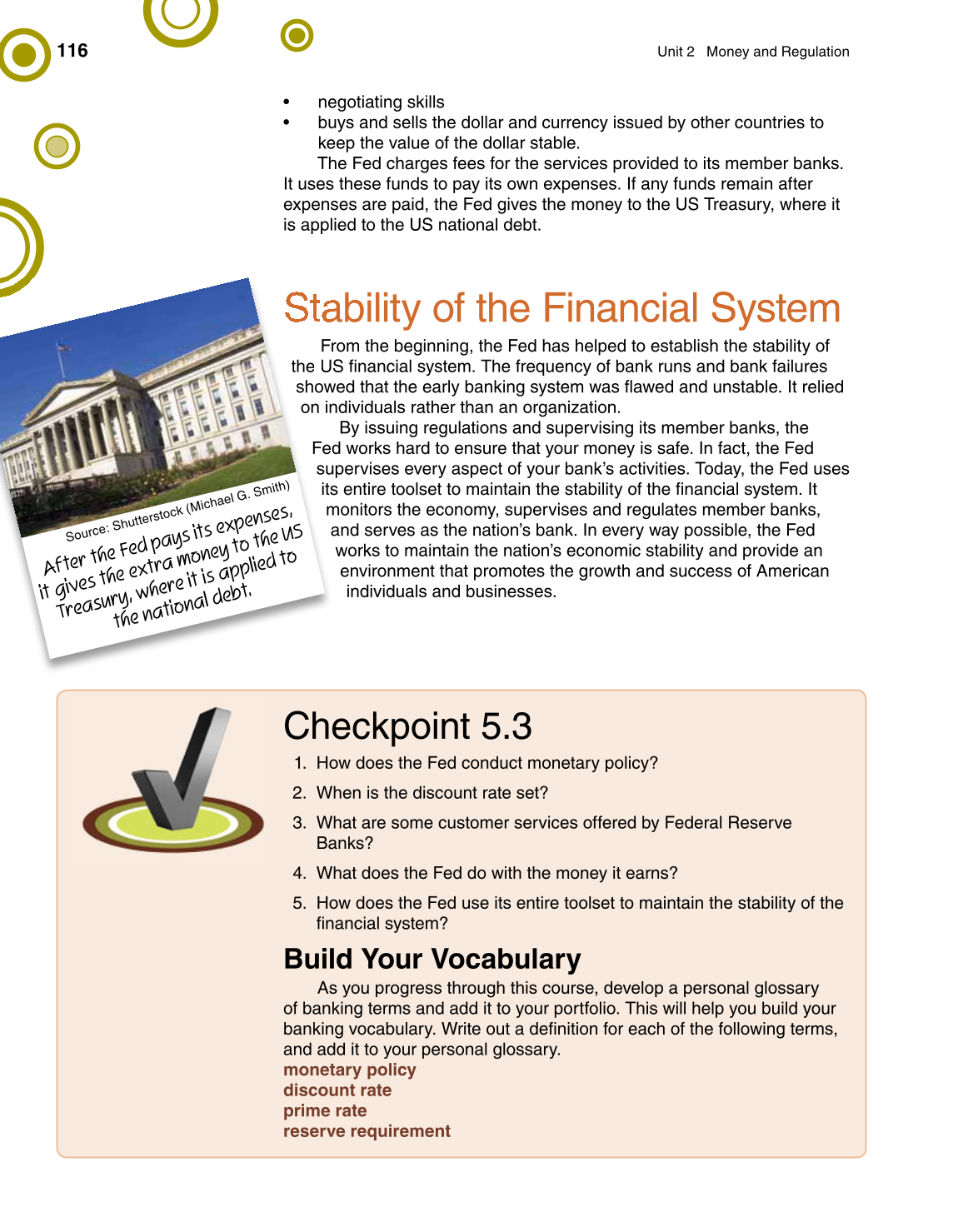 Banking & Financial Systems, 1st Edition page 116