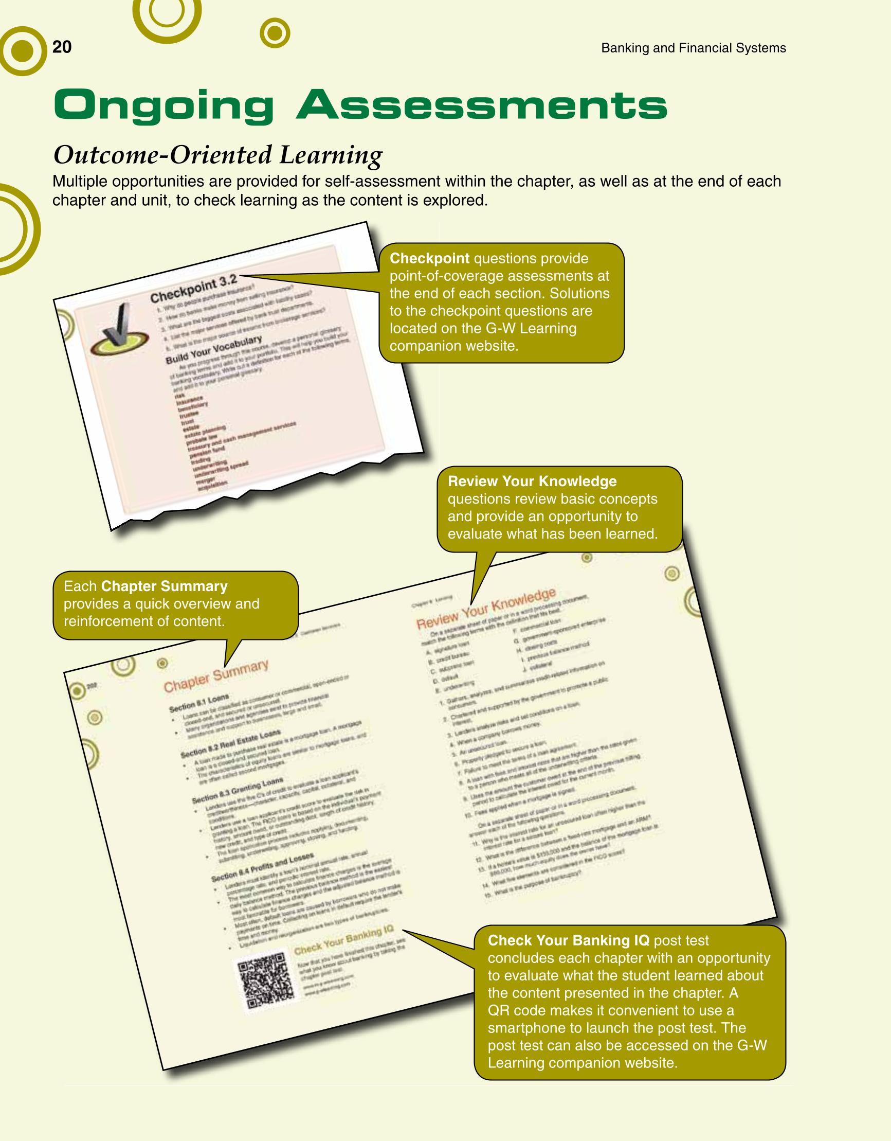 Banking & Financial Systems, 1st Edition page 20