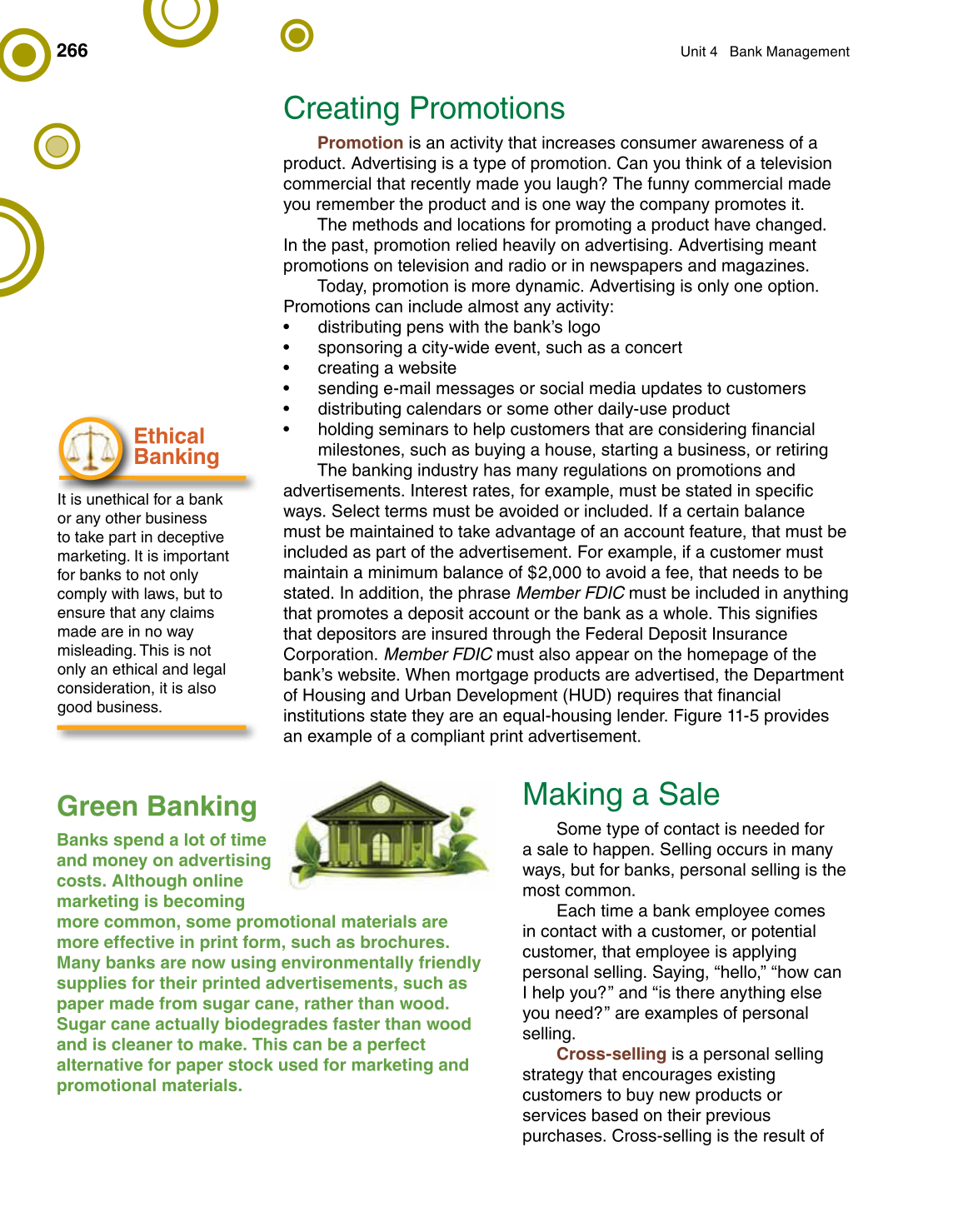 Banking & Financial Systems, 1st Edition page 266