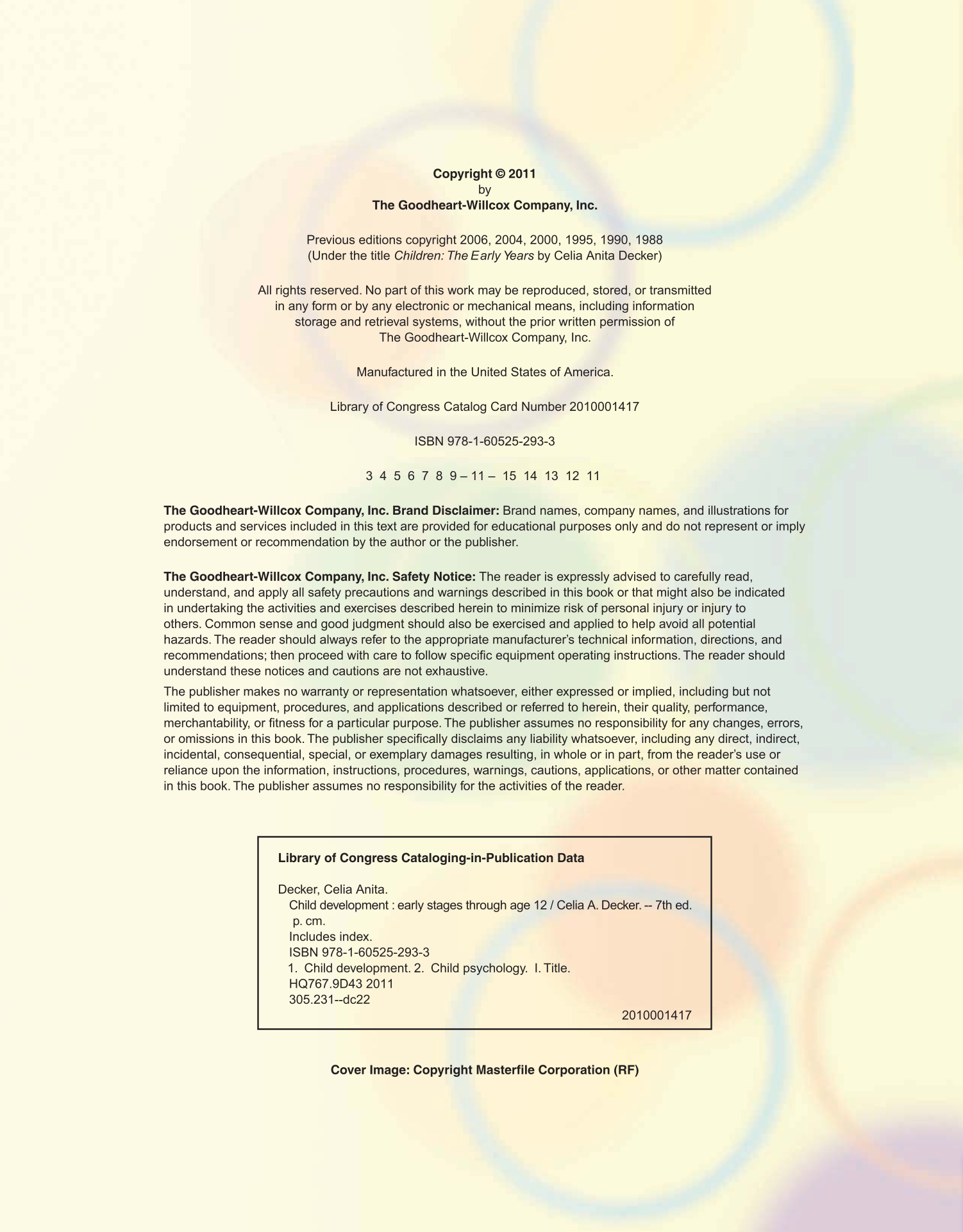 Child Development: Early Stages Through Age 12, 7th Edition page 2