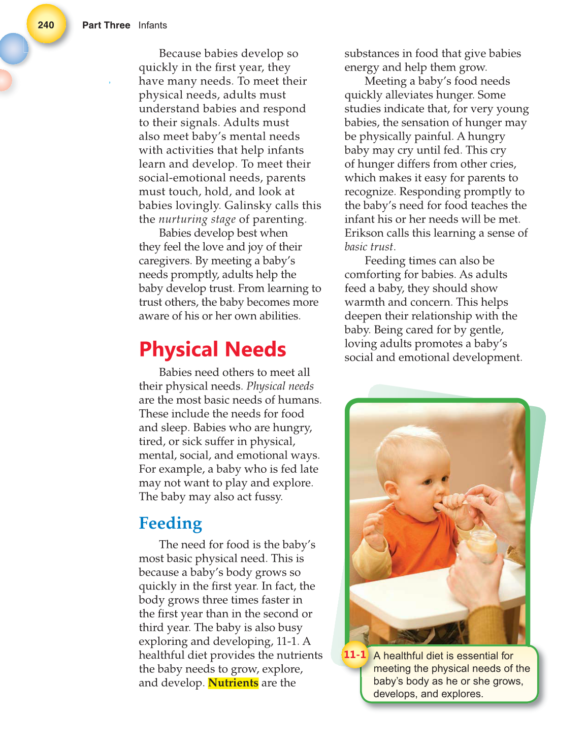 Child Development: Early Stages Through Age 12, 7th Edition page 240