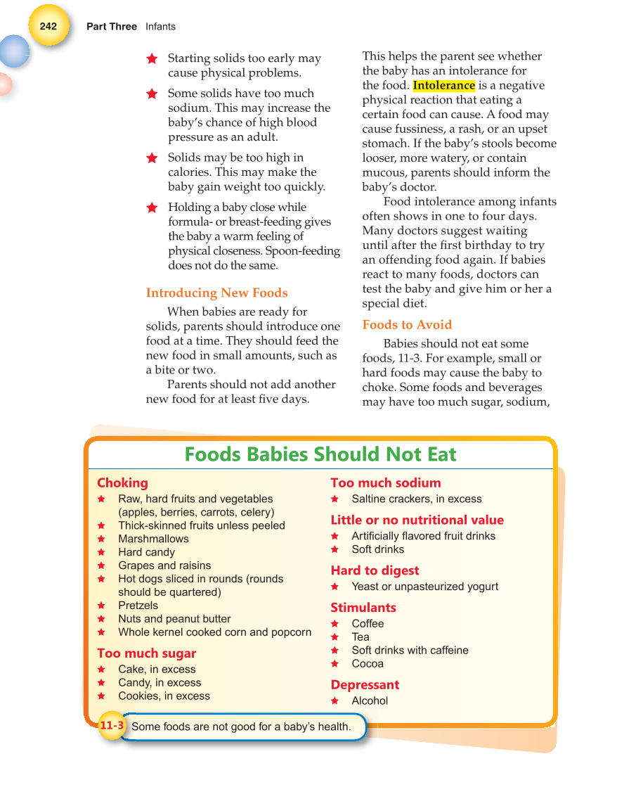 Child Development: Early Stages Through Age 12, 7th Edition page 242