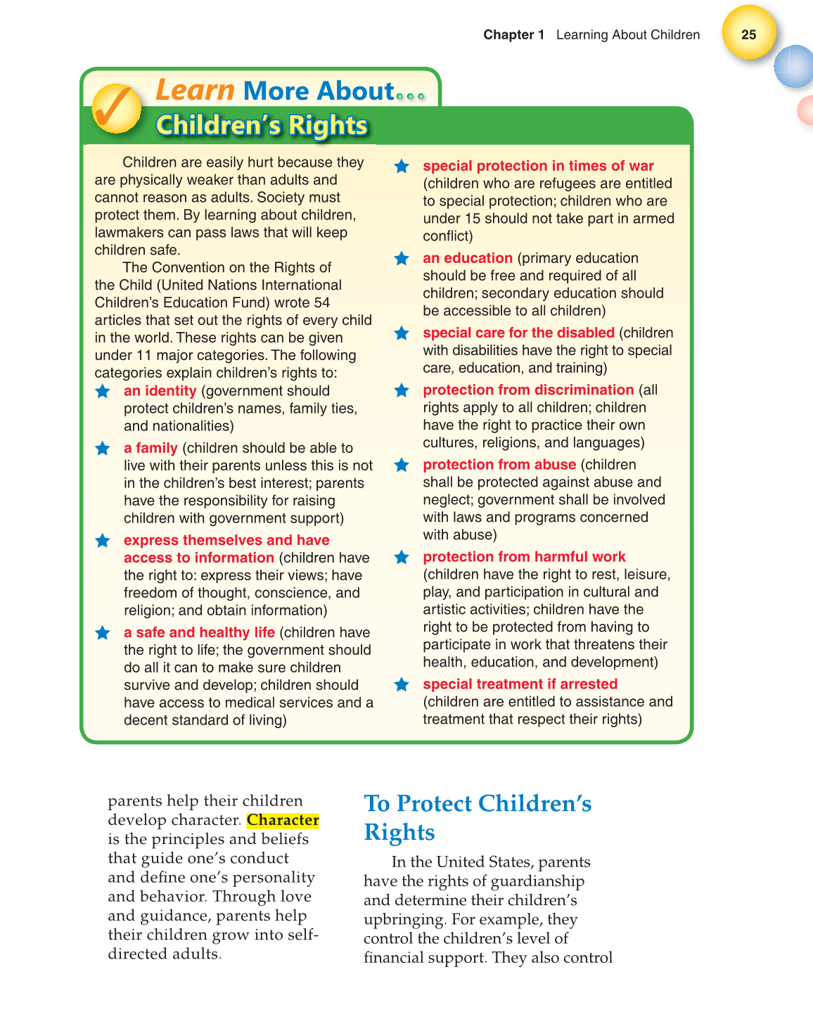 Child Development: Early Stages Through Age 12, 7th Edition page 25