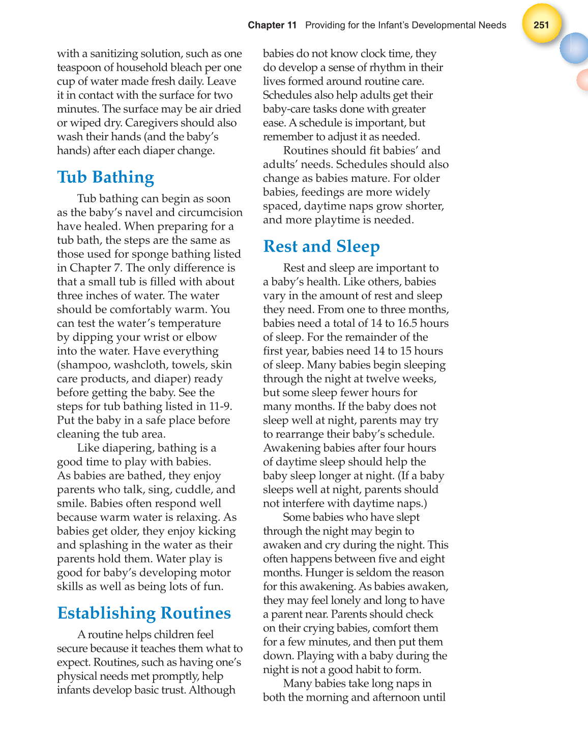 Child Development: Early Stages Through Age 12, 7th Edition page 251
