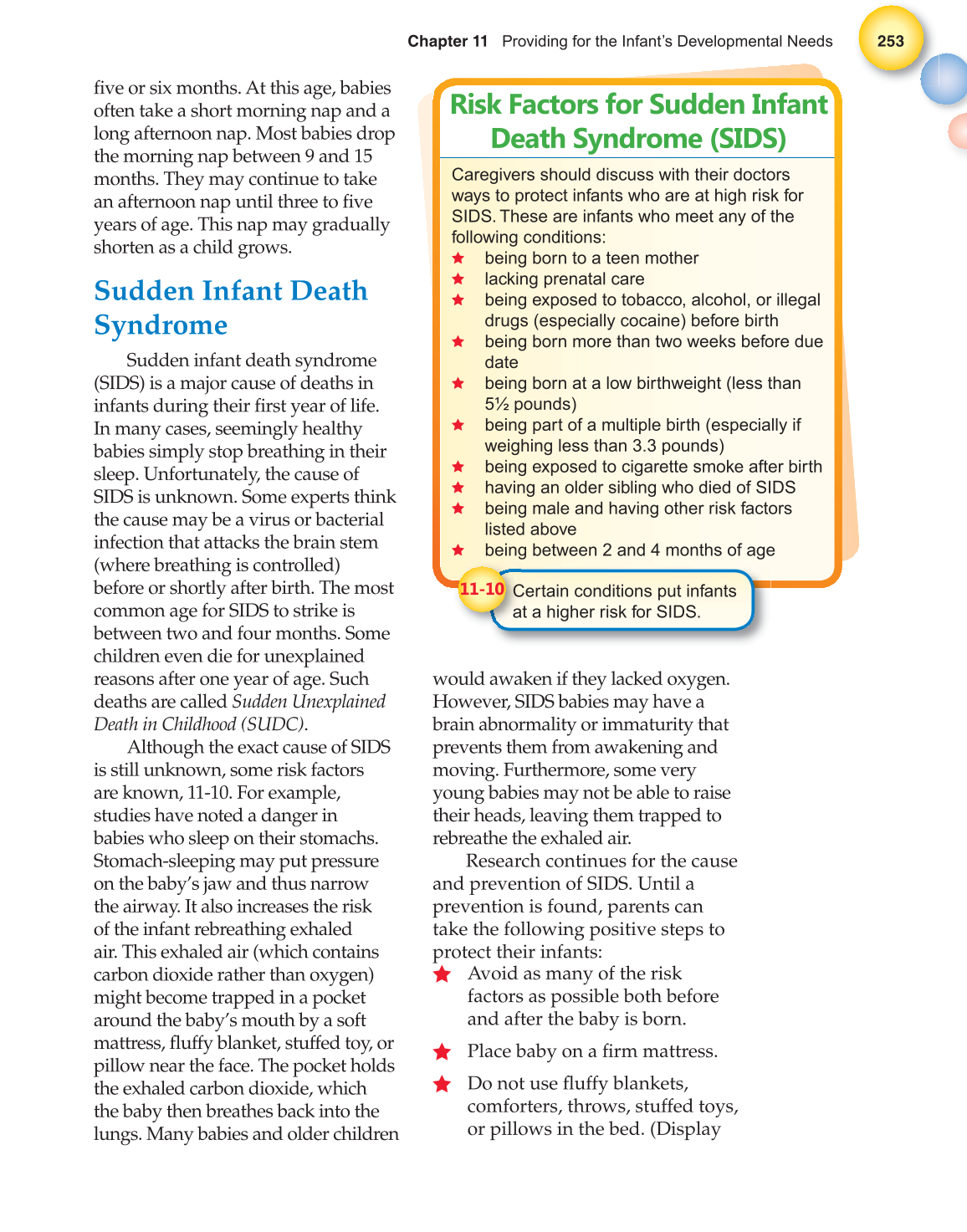Child Development: Early Stages Through Age 12, 7th Edition page 253