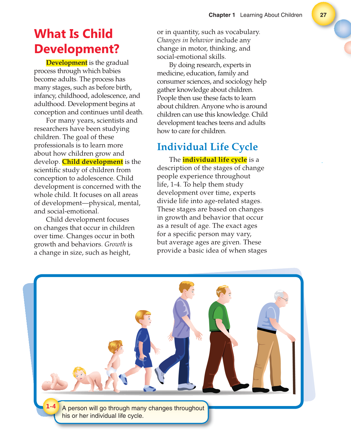 Child Development: Early Stages Through Age 12, 7th Edition page 27