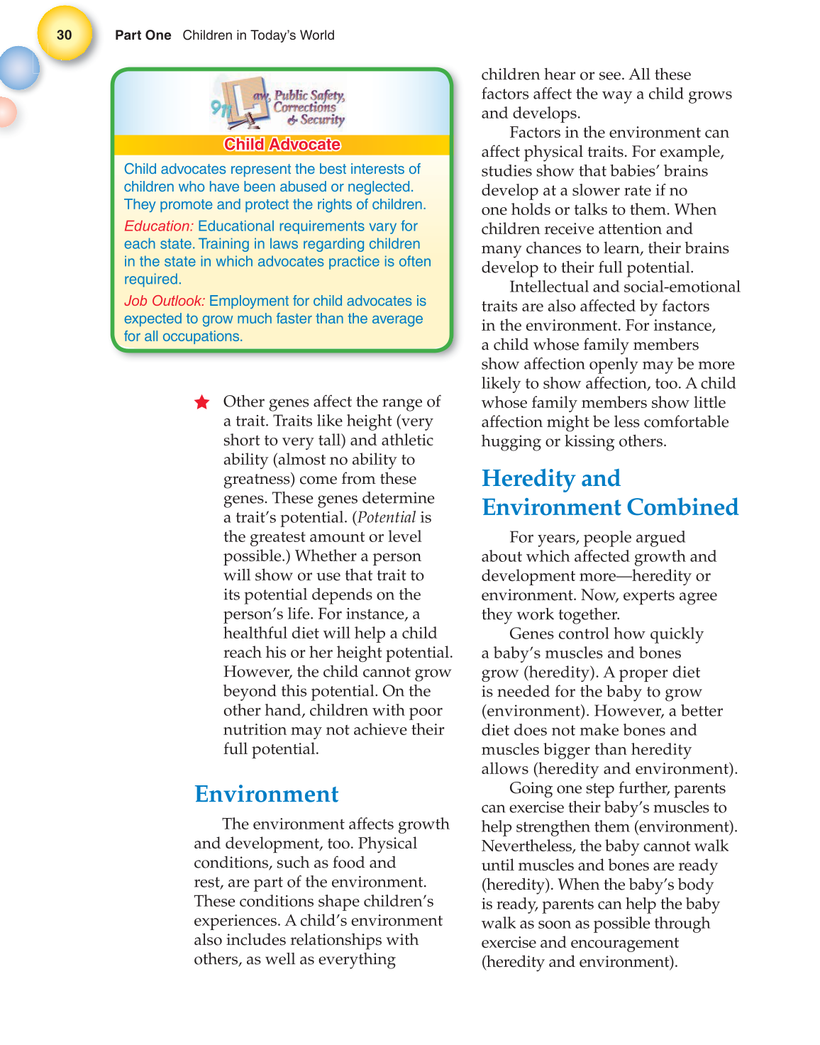 Child Development: Early Stages Through Age 12, 7th Edition page 30