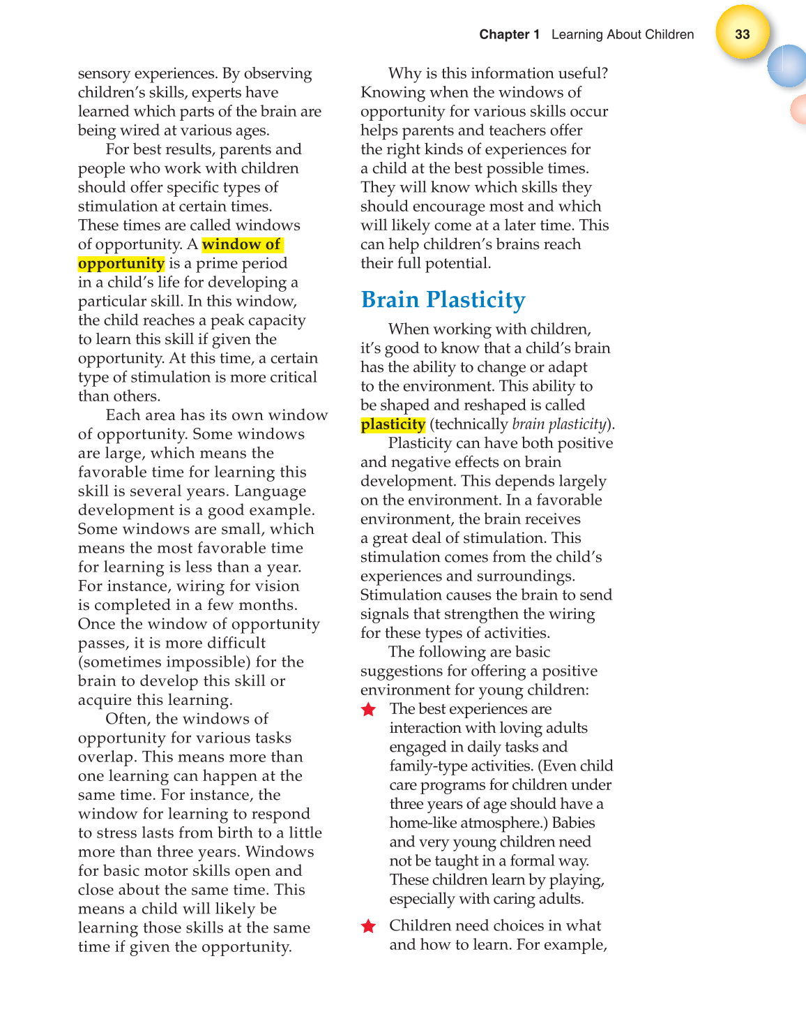 Child Development: Early Stages Through Age 12, 7th Edition page 33