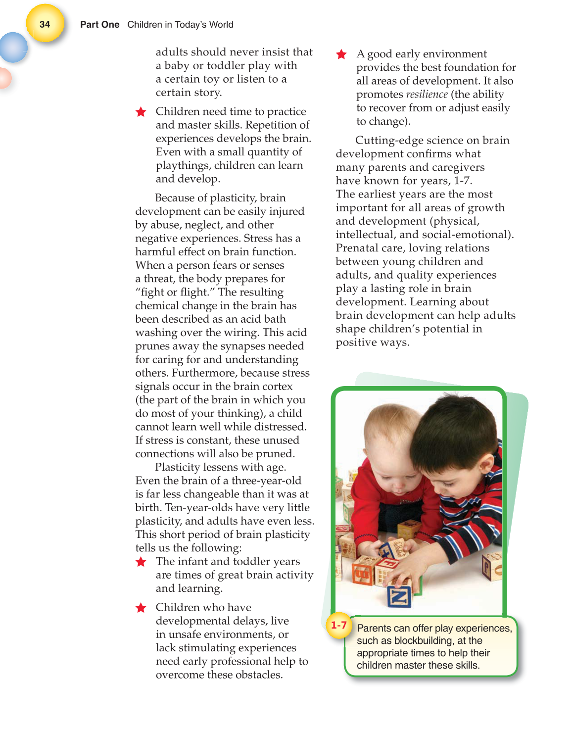 Child Development: Early Stages Through Age 12, 7th Edition page 34