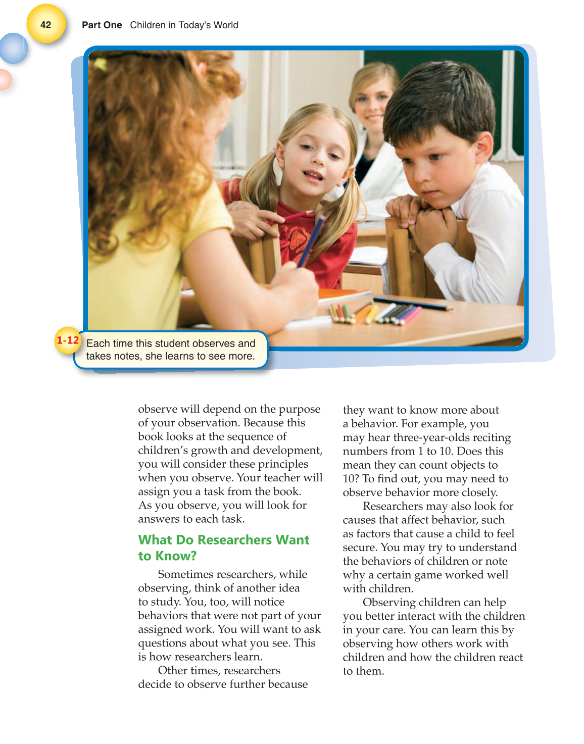 Child Development: Early Stages Through Age 12, 7th Edition page 42