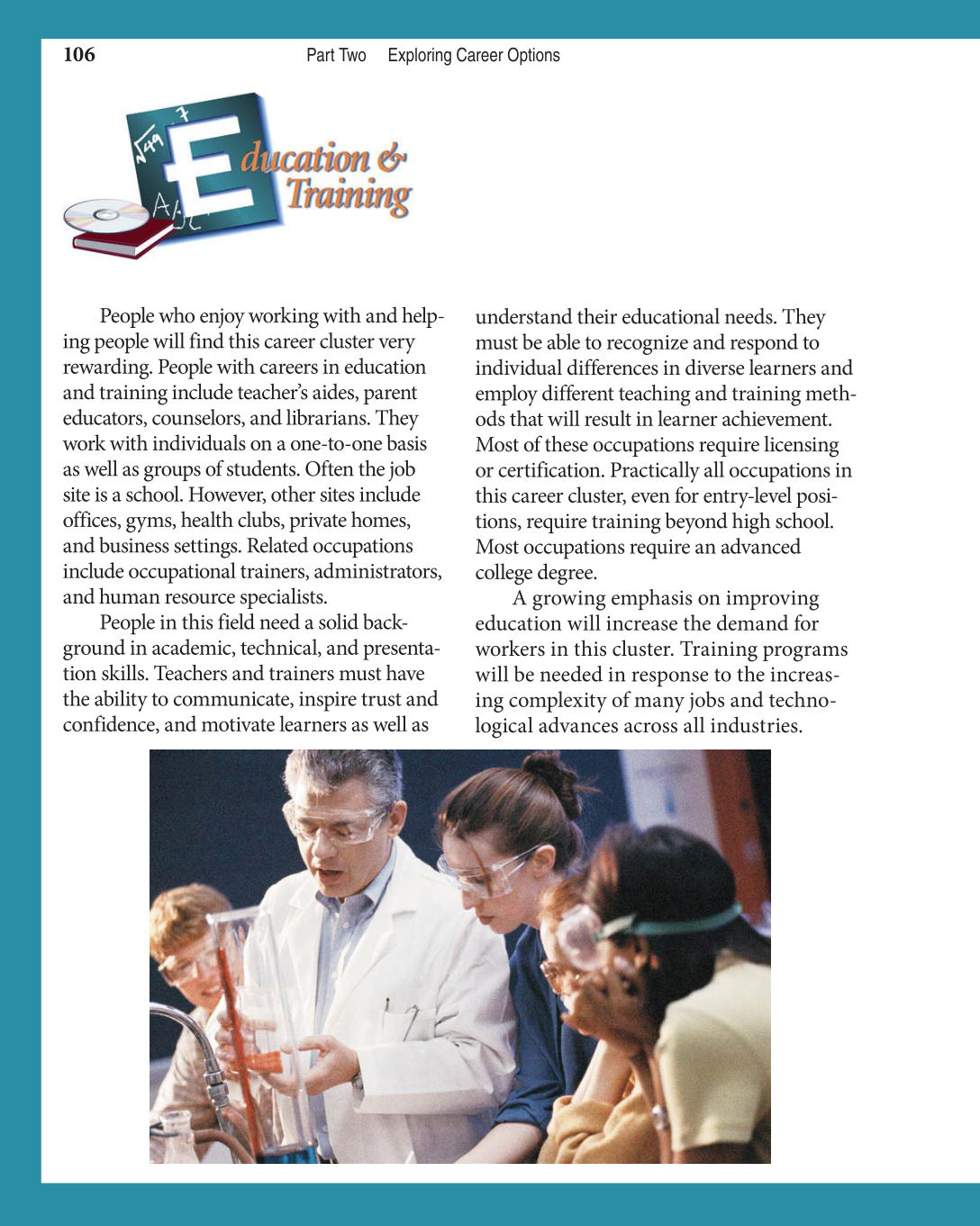 Discovering Careers, 7th Edition page 106