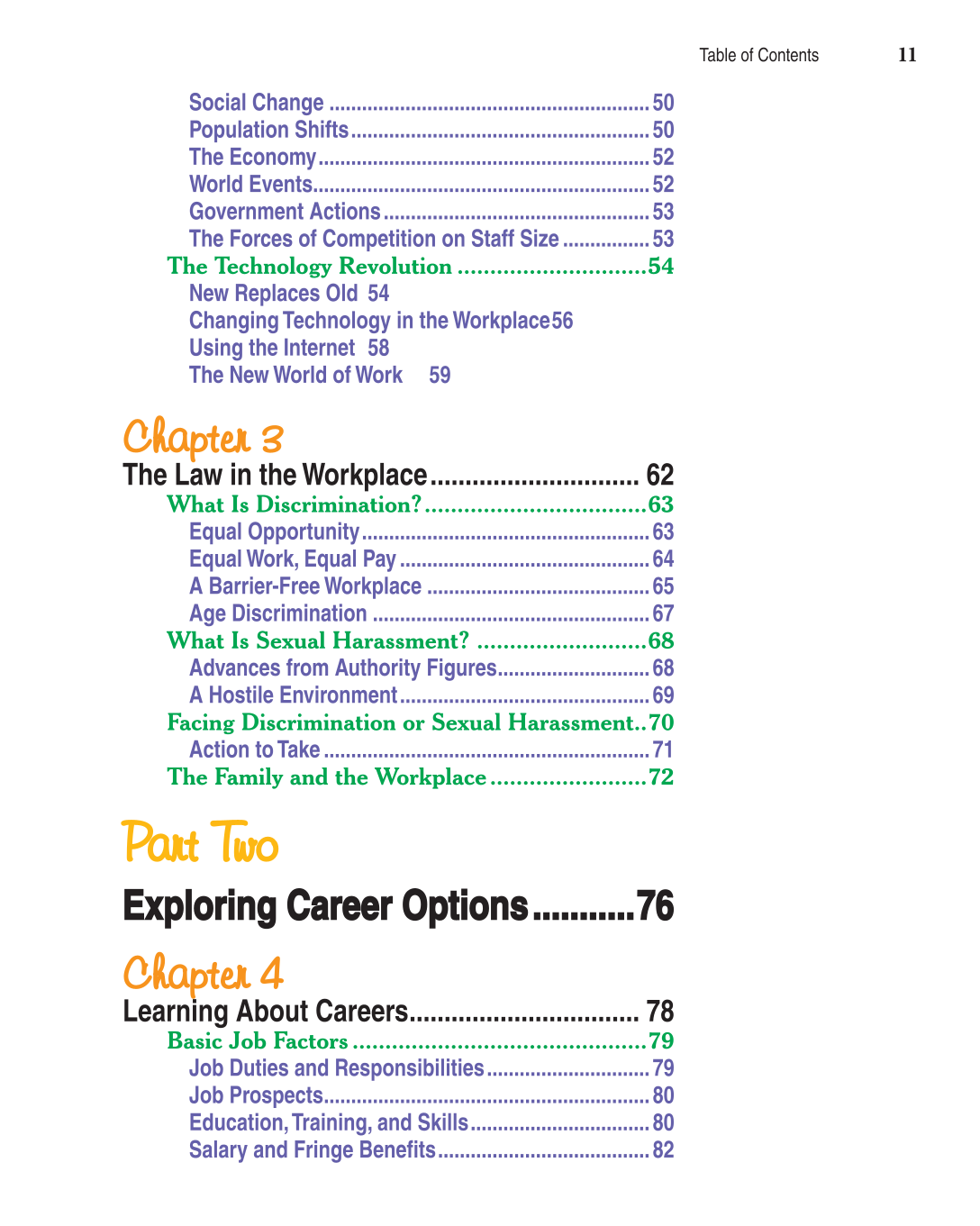 Discovering Careers, 7th Edition page 11