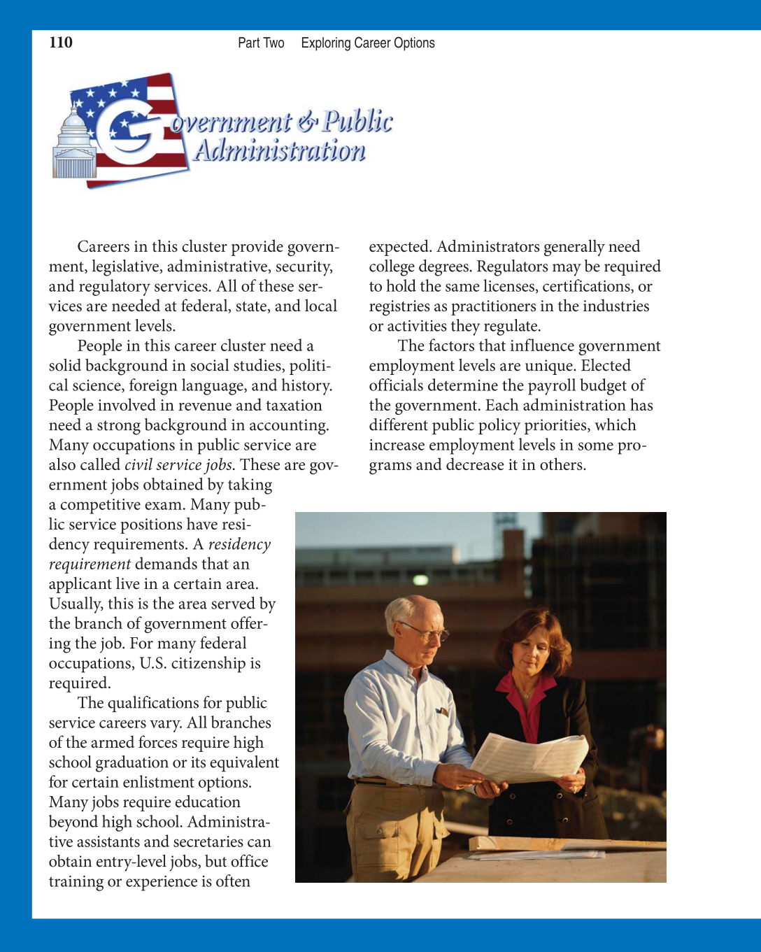 Discovering Careers, 7th Edition page 110