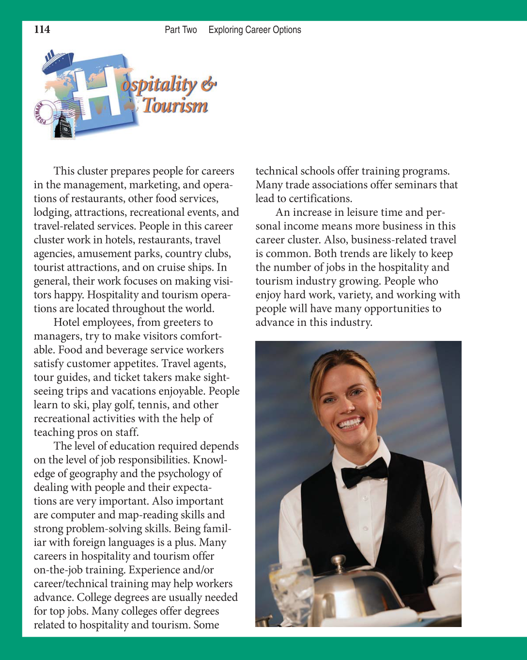 Discovering Careers, 7th Edition page 114