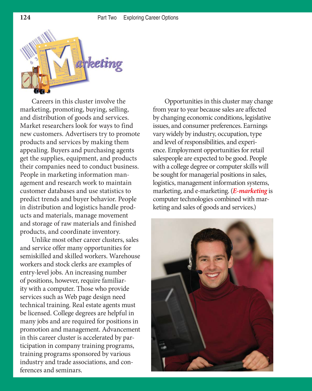 Discovering Careers, 7th Edition page 124