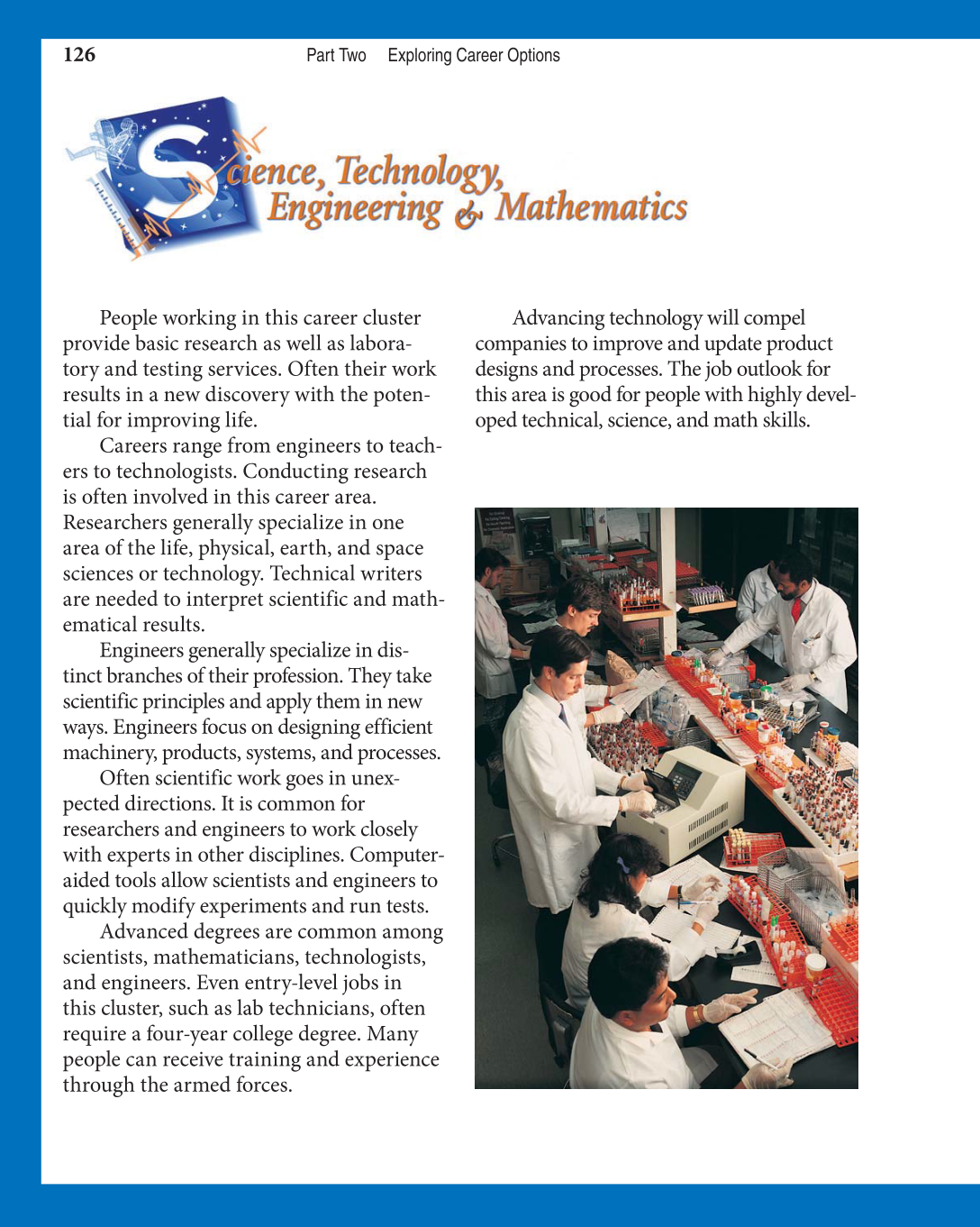 Discovering Careers, 7th Edition page 126