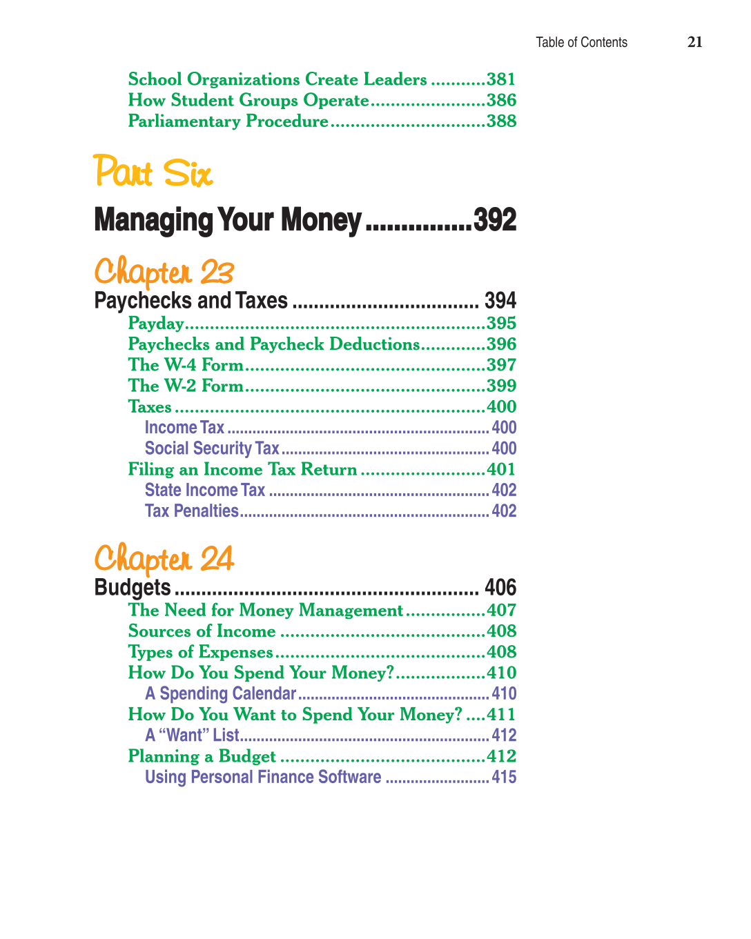 Discovering Careers, 7th Edition page 21