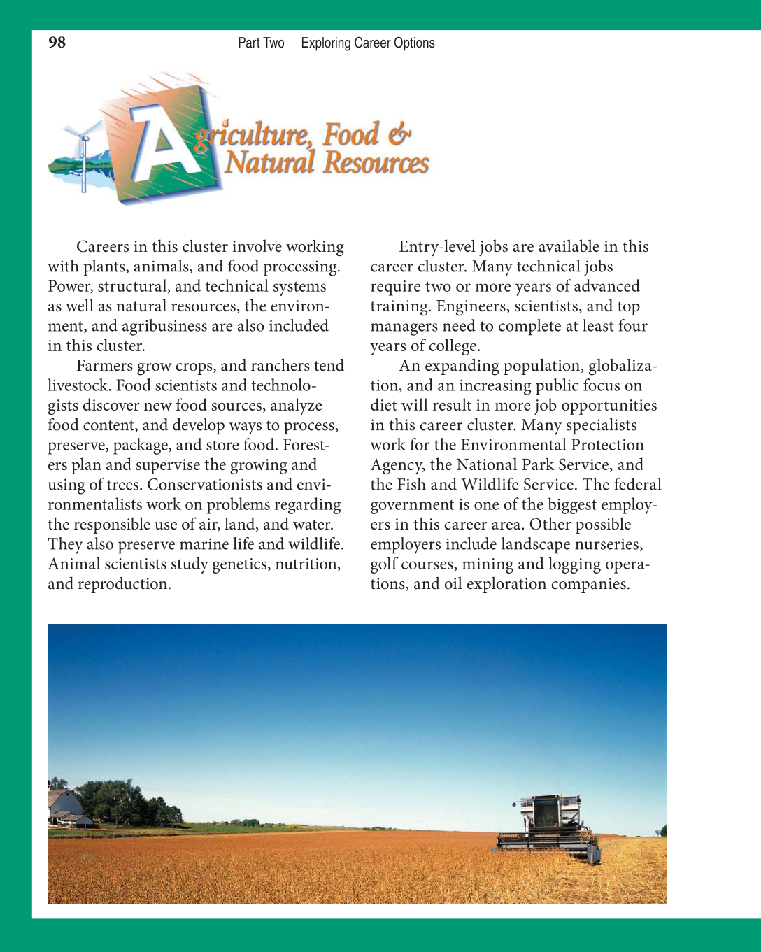 Discovering Careers, 7th Edition page 98