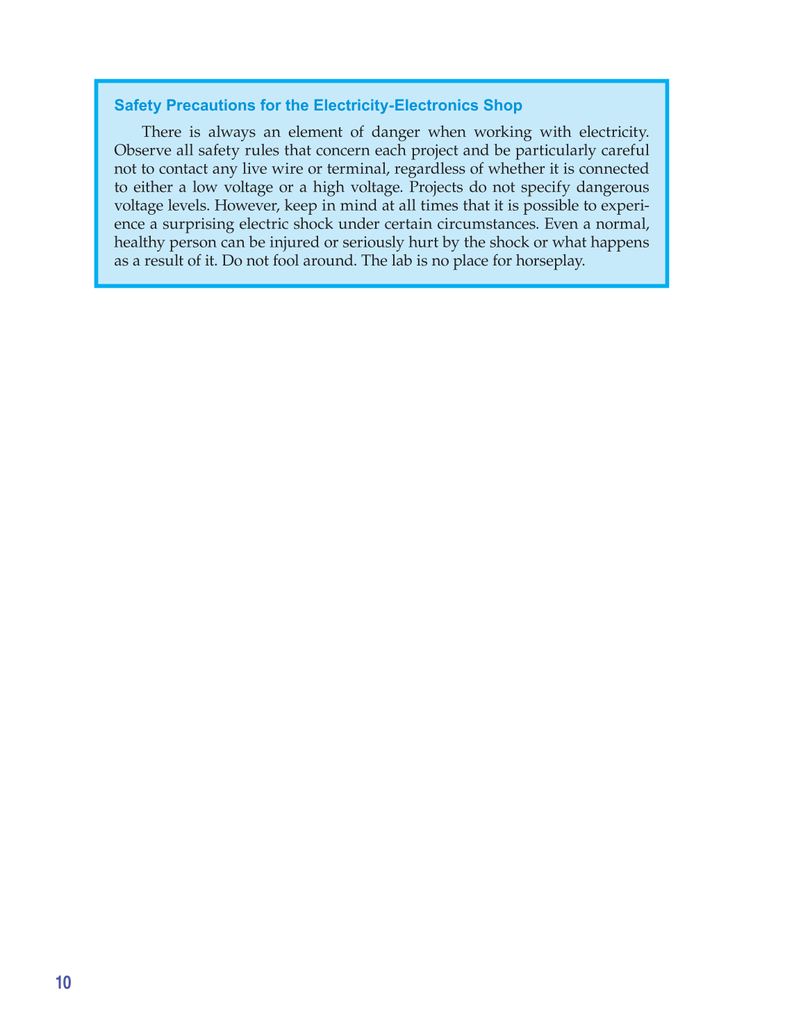 Electricity and Basic Electronics, 7th Edition page 10