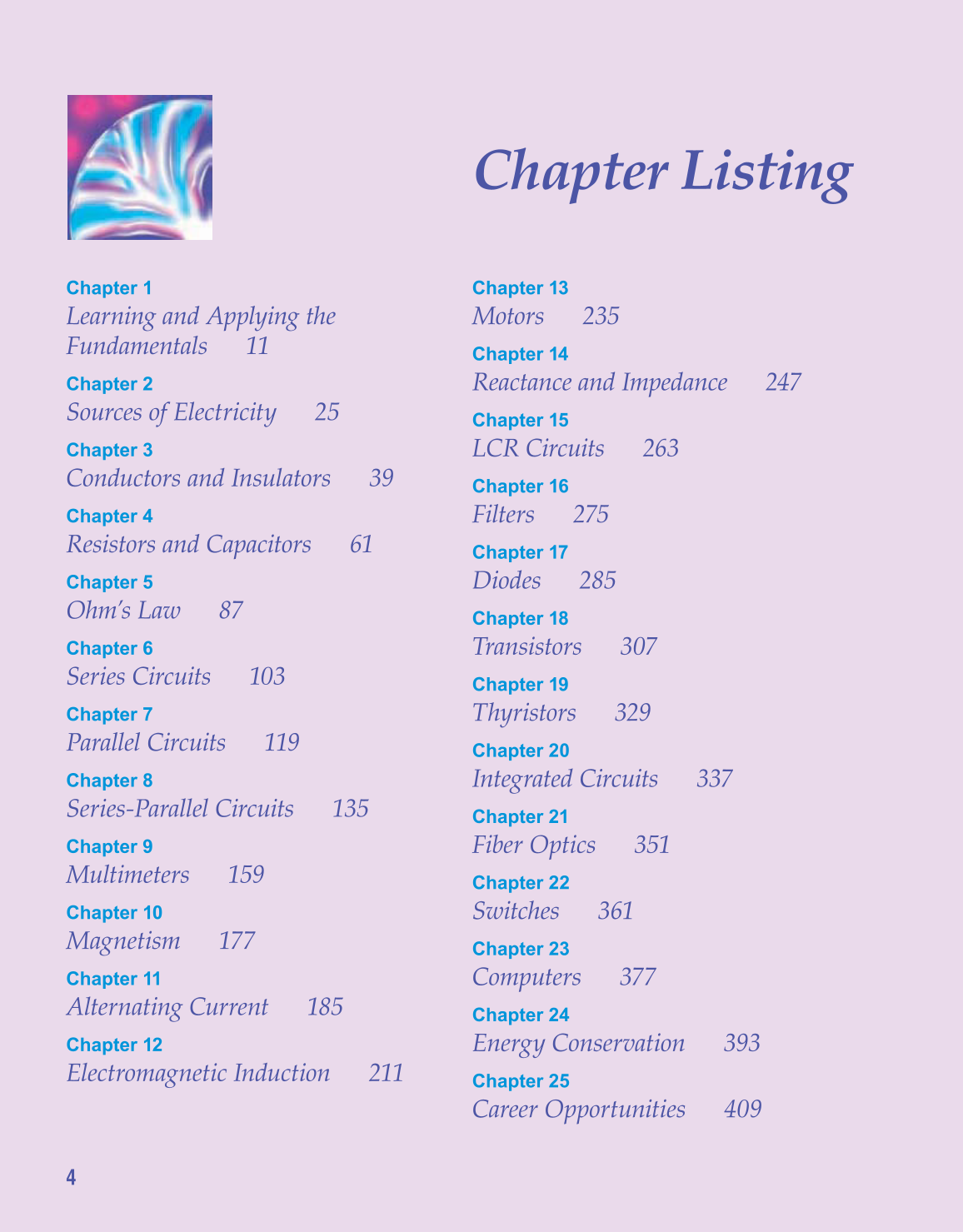 Electricity and Basic Electronics, 7th Edition page 4