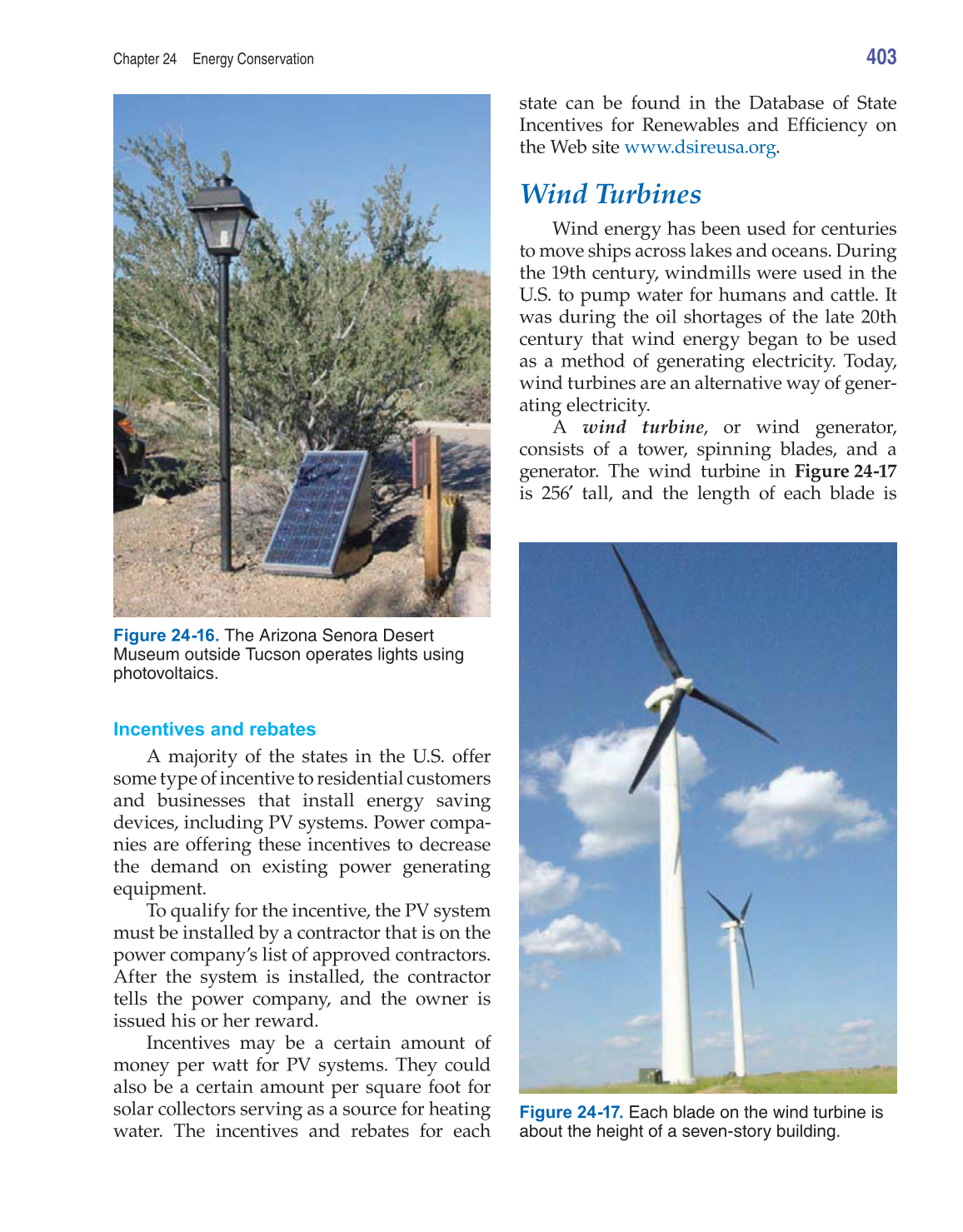 Electricity and Basic Electronics, 7th Edition page 403