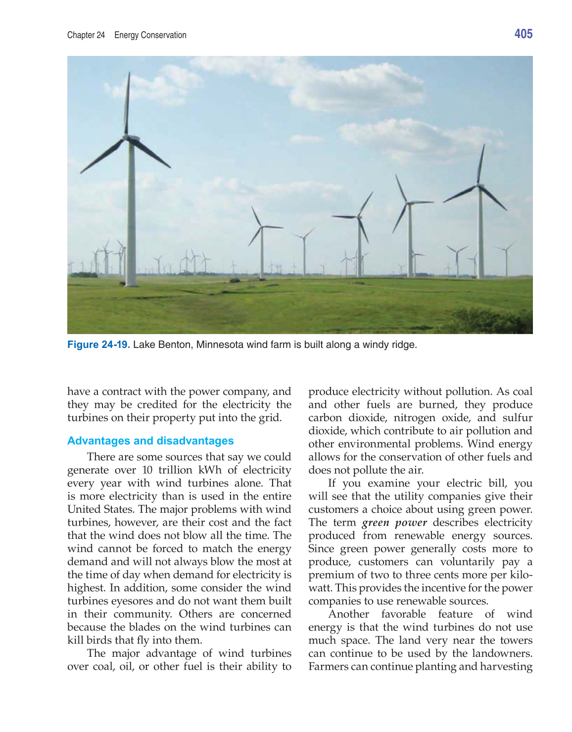 Electricity and Basic Electronics, 7th Edition page 405