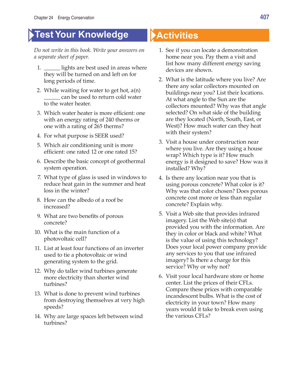 Electricity and Basic Electronics, 7th Edition page 407