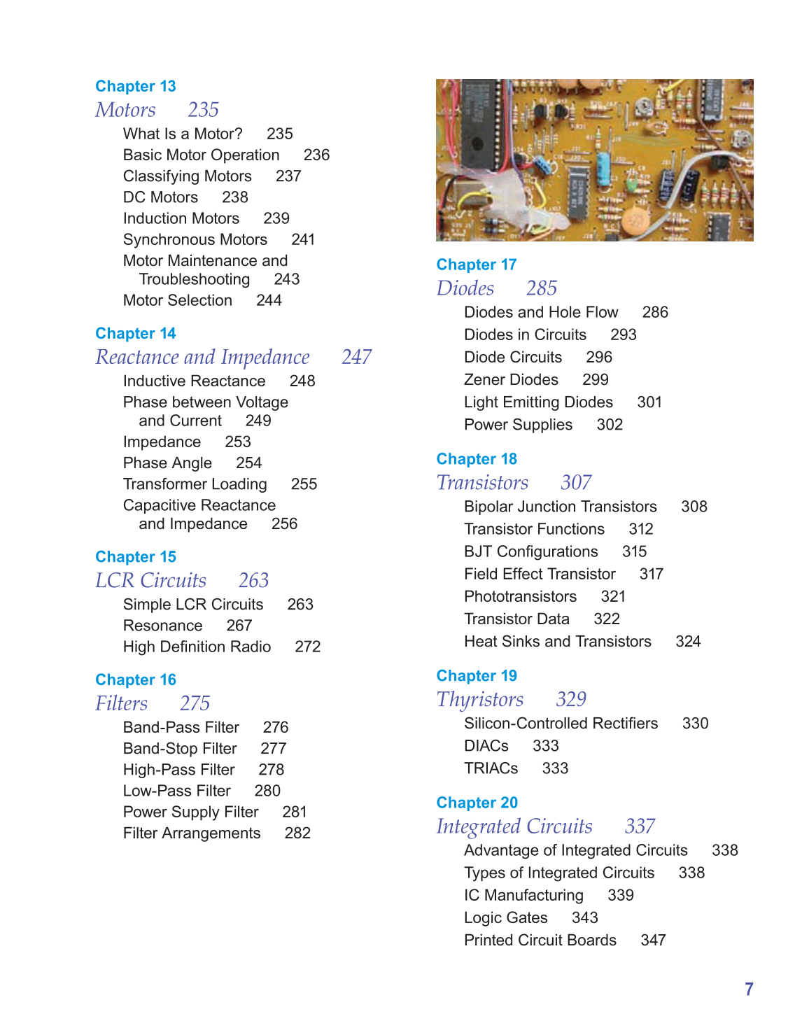 Electricity and Basic Electronics, 7th Edition page 7