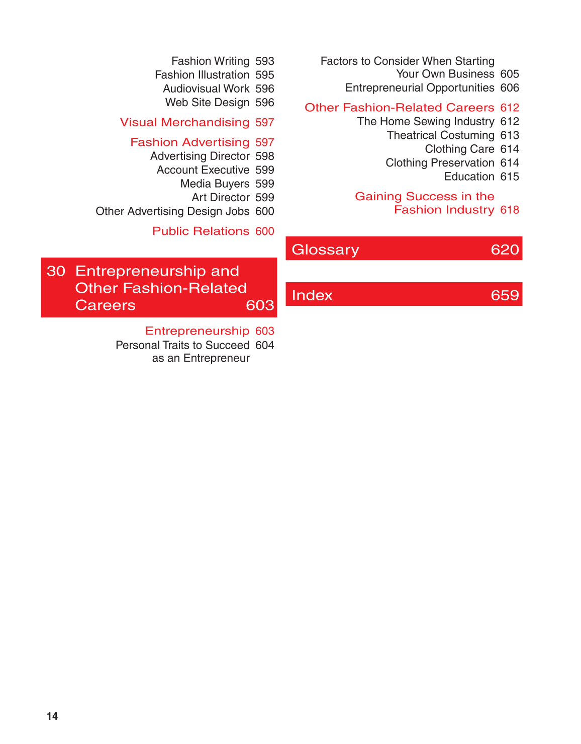 Fashion Marketing &amp; Merchandising, 3rd Edition page 14