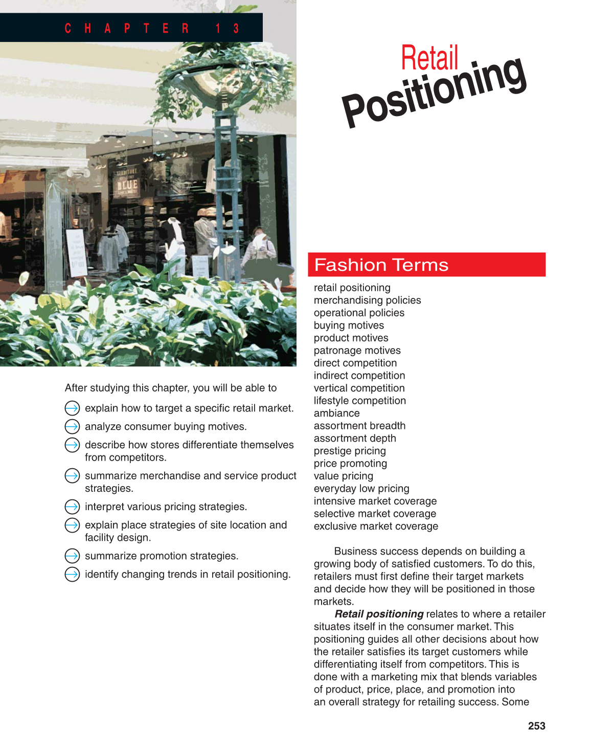 Fashion Marketing &amp; Merchandising, 3rd Edition page 253