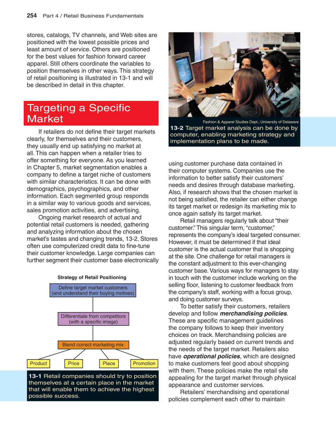 Fashion Marketing &amp; Merchandising, 3rd Edition page 254