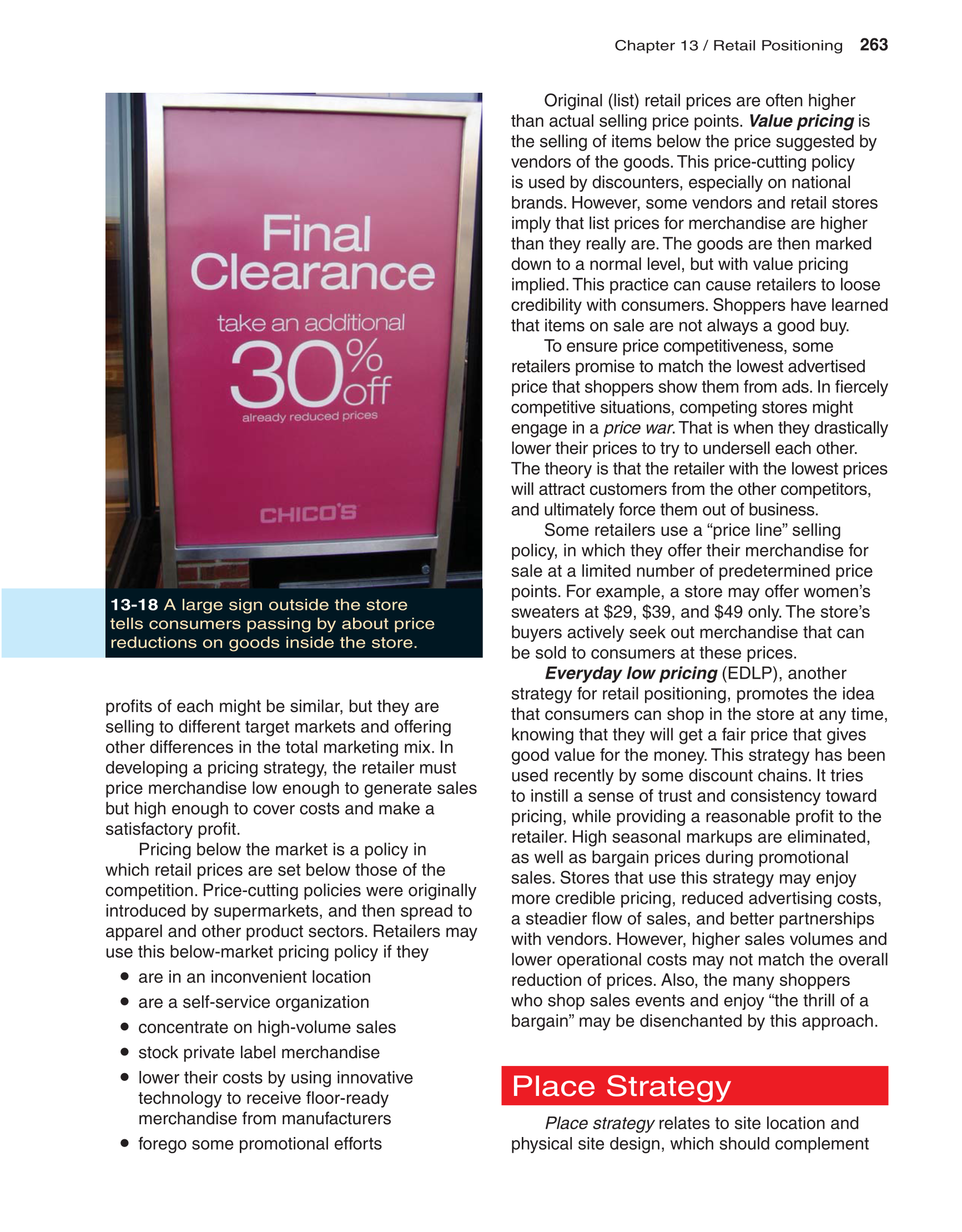 Fashion Marketing &amp; Merchandising, 3rd Edition page 263