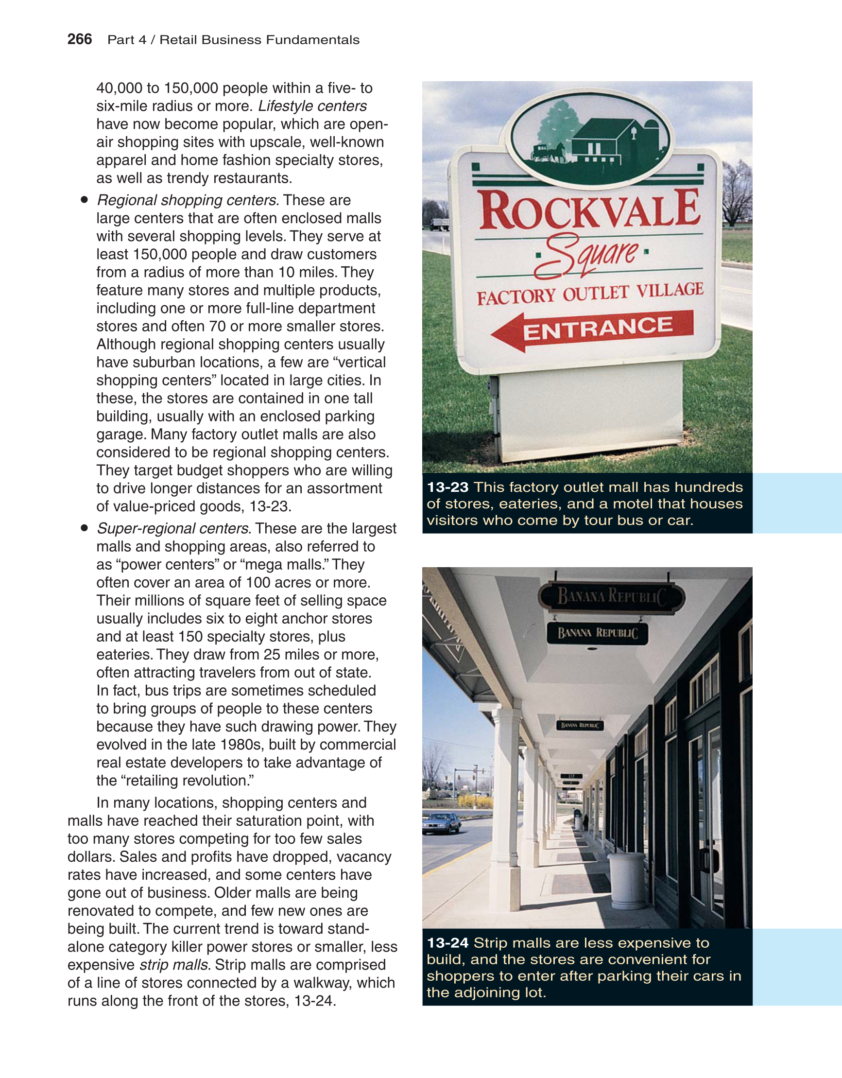 Fashion Marketing &amp; Merchandising, 3rd Edition page 266