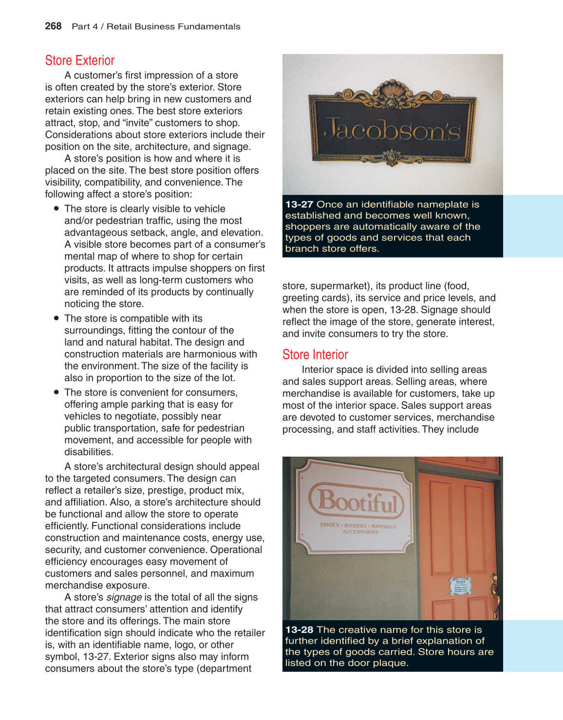Fashion Marketing &amp; Merchandising, 3rd Edition page 268