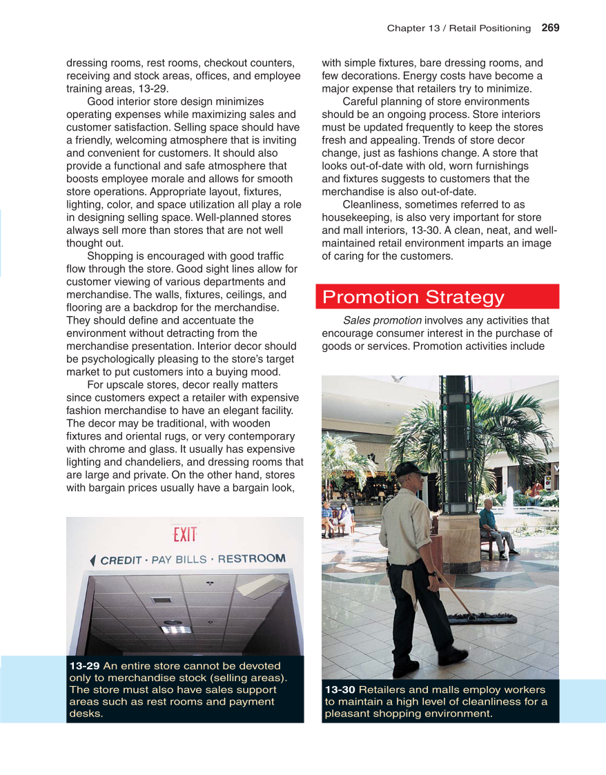 Fashion Marketing &amp; Merchandising, 3rd Edition page 269
