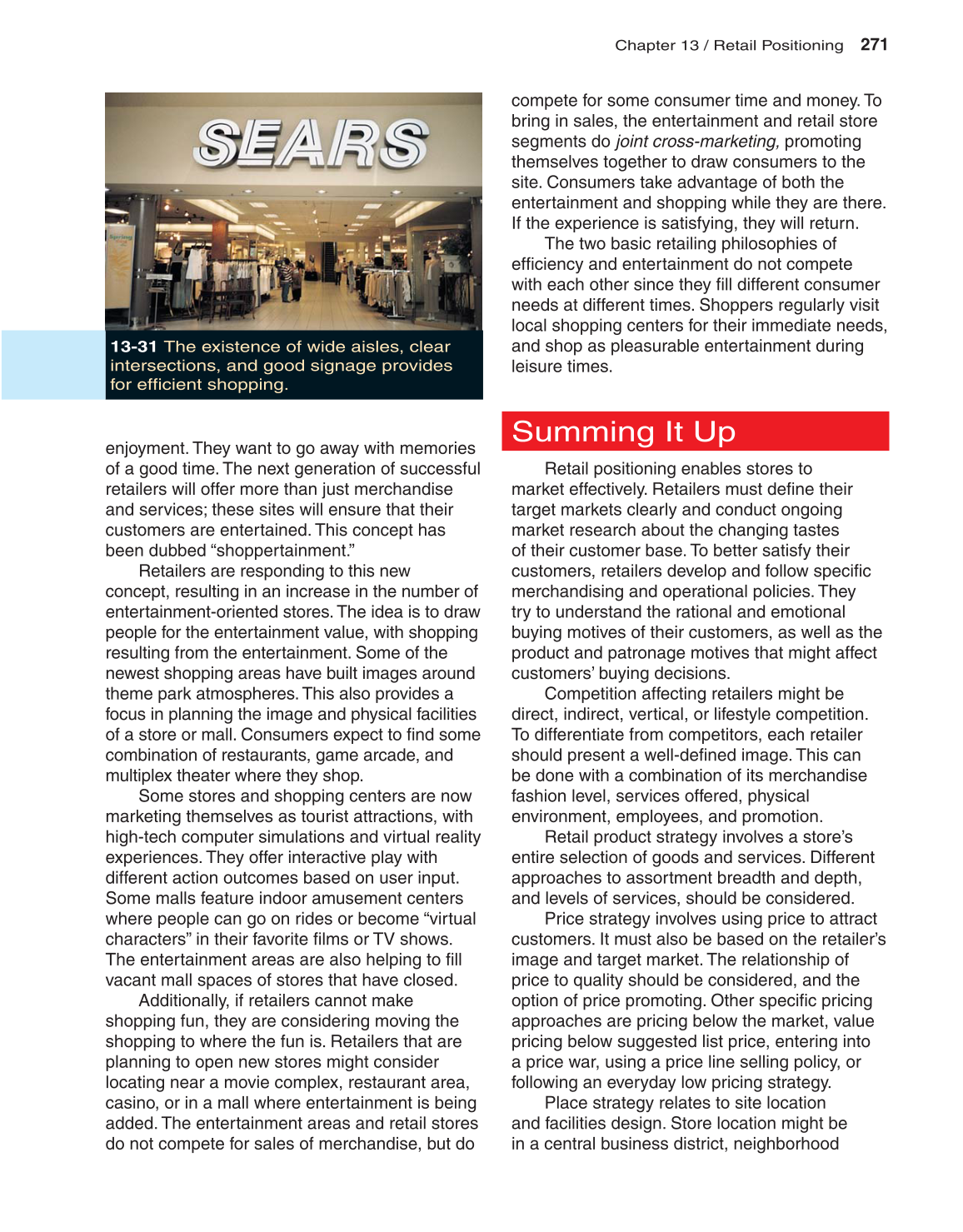 Fashion Marketing &amp; Merchandising, 3rd Edition page 271