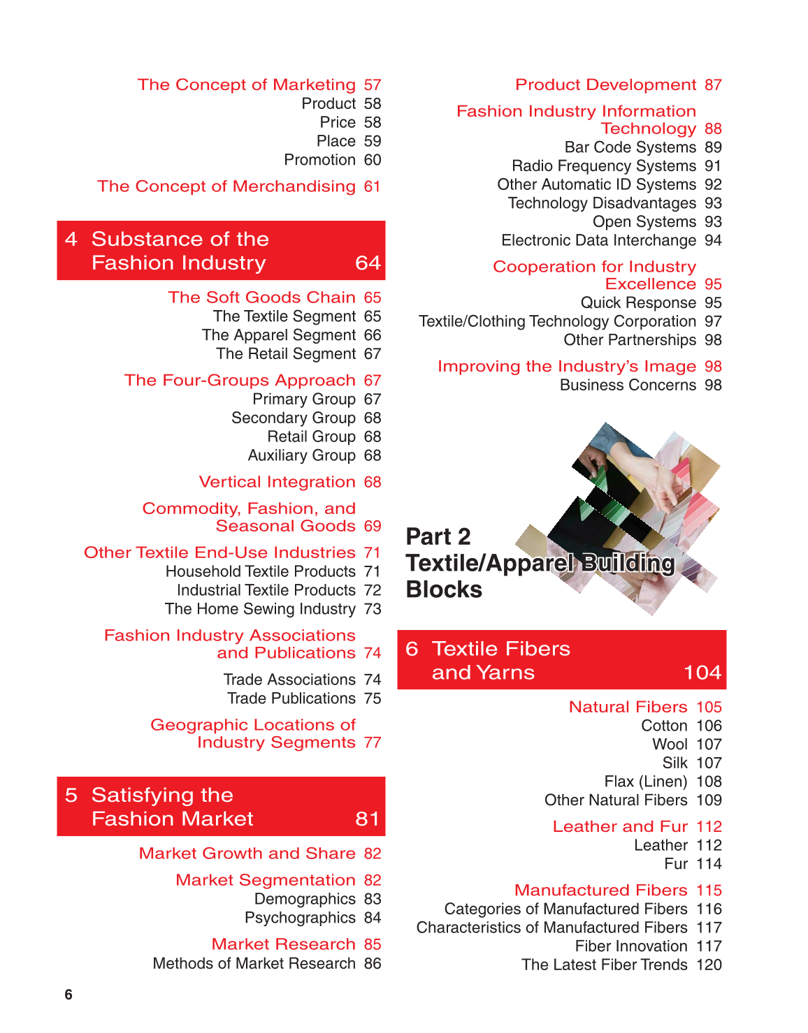 Fashion Marketing &amp; Merchandising, 3rd Edition page 6
