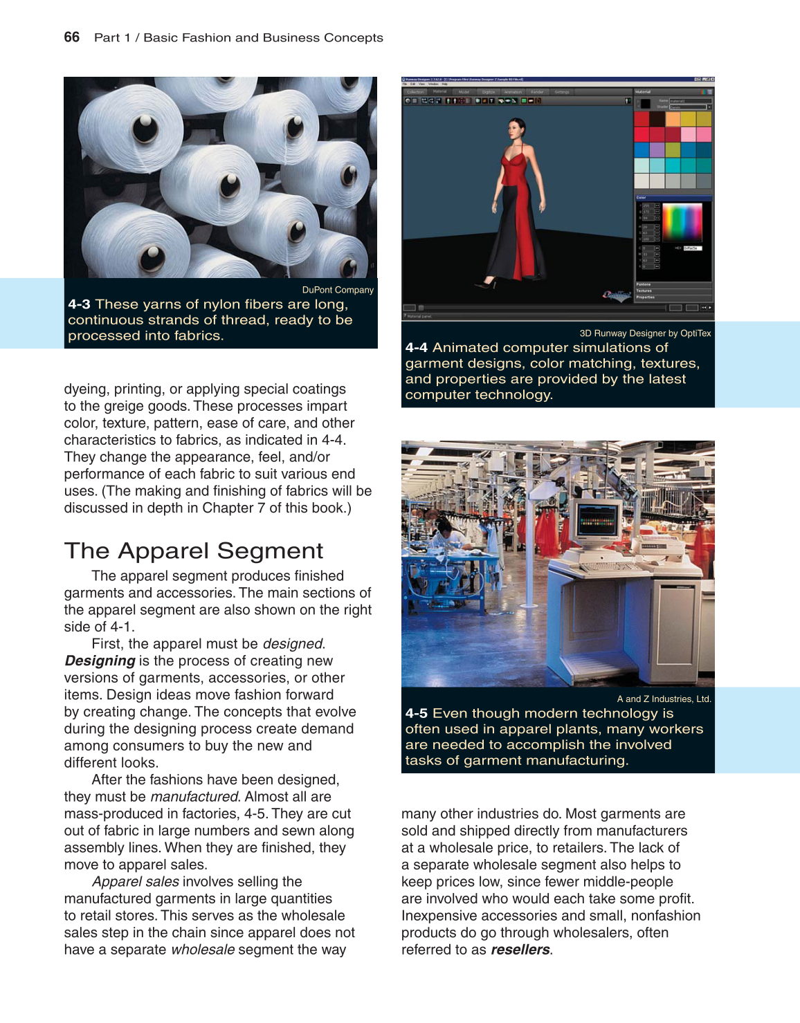Fashion Marketing &amp; Merchandising, 3rd Edition page 66