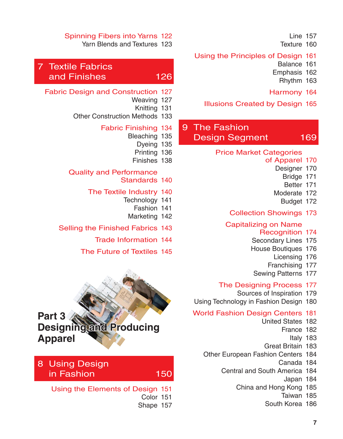 Fashion Marketing &amp; Merchandising, 3rd Edition page 7