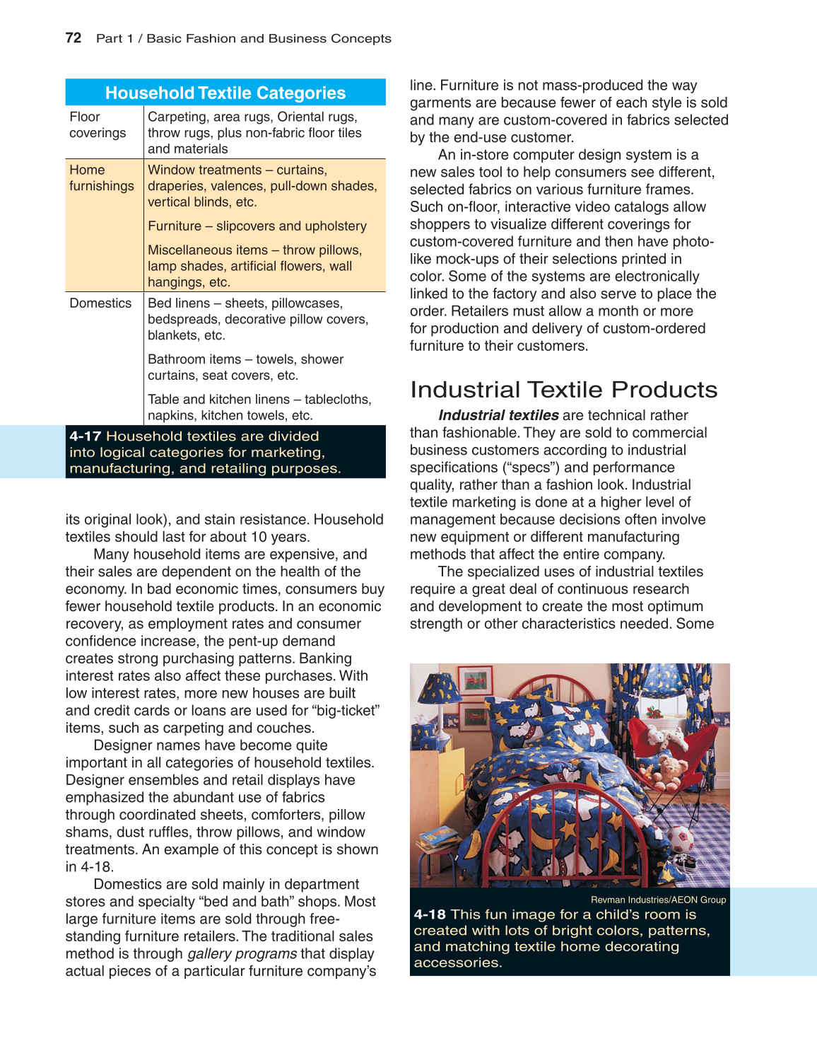 Fashion Marketing &amp; Merchandising, 3rd Edition page 72