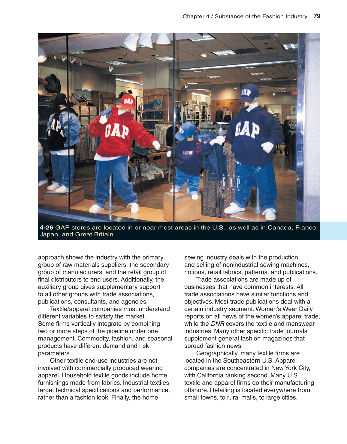 Fashion Marketing &amp; Merchandising, 3rd Edition page 79