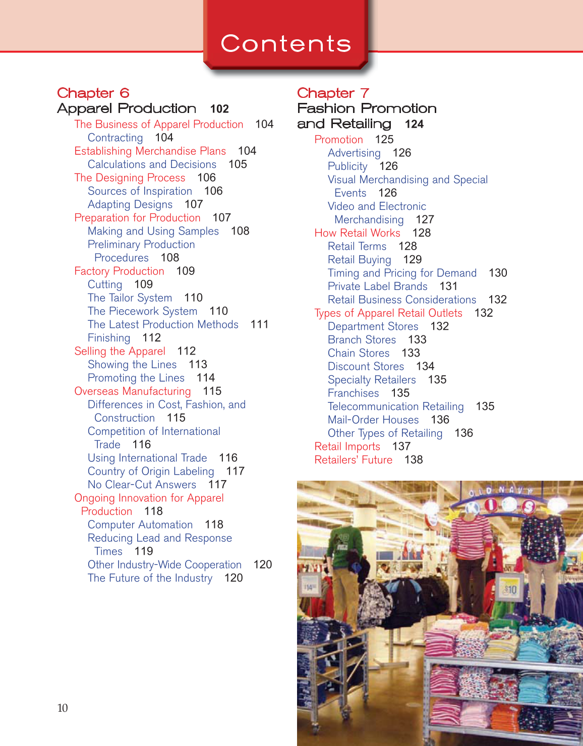 Fashion!, 6th Edition page 10