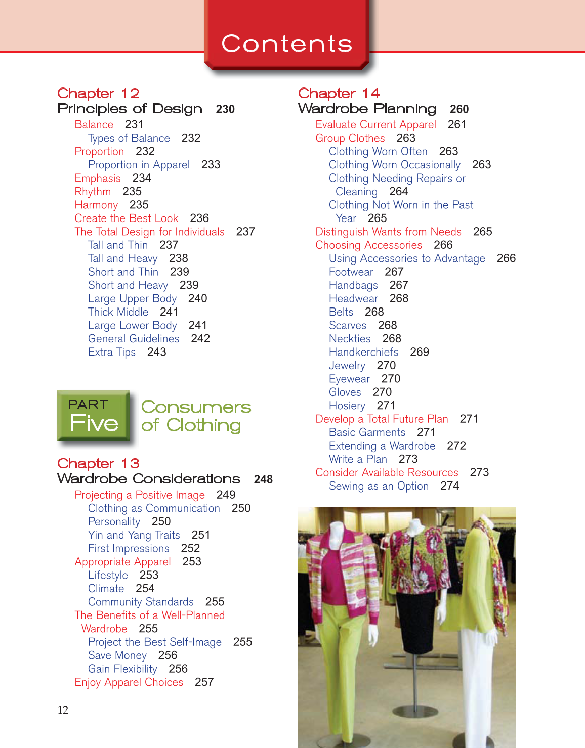 Fashion!, 6th Edition page 12