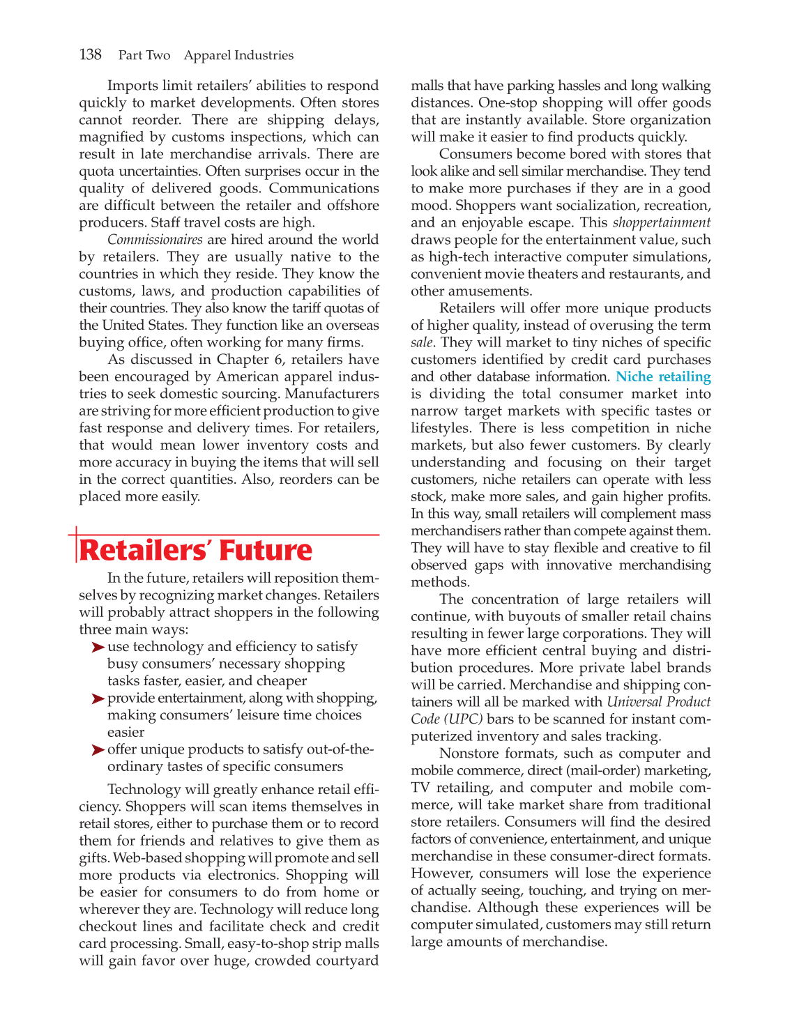 Fashion!, 6th Edition page 138