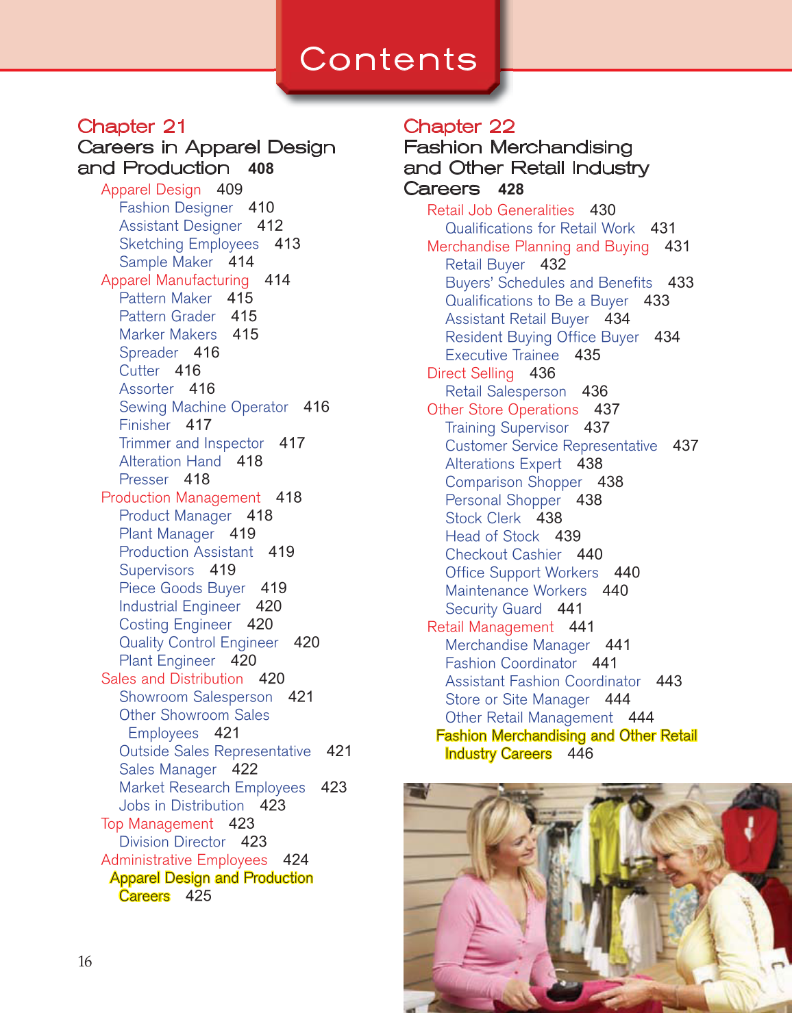 Fashion!, 6th Edition page 16