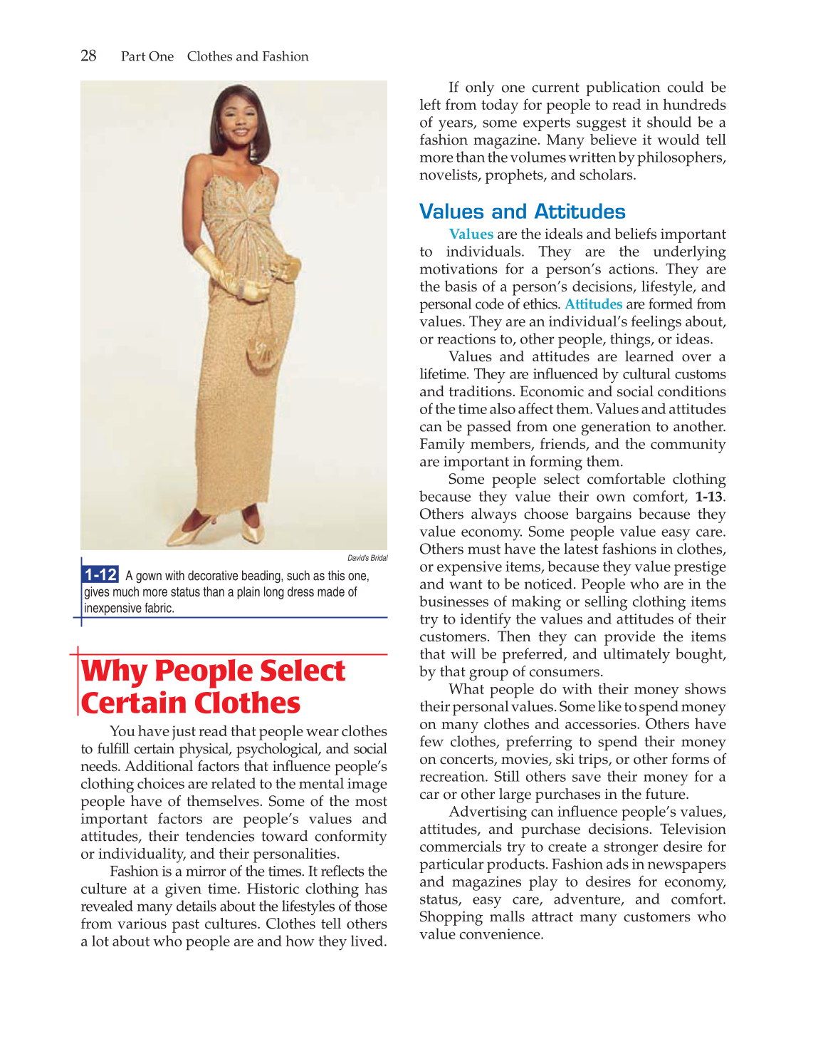 Fashion!, 6th Edition page 28