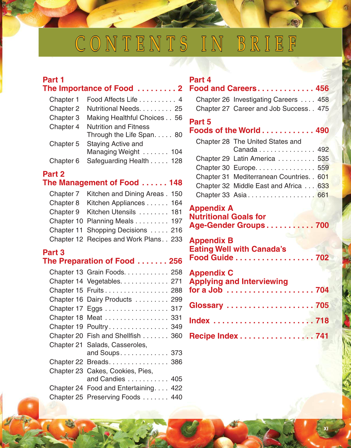 Guide to Good Food, 12th Edition page XI